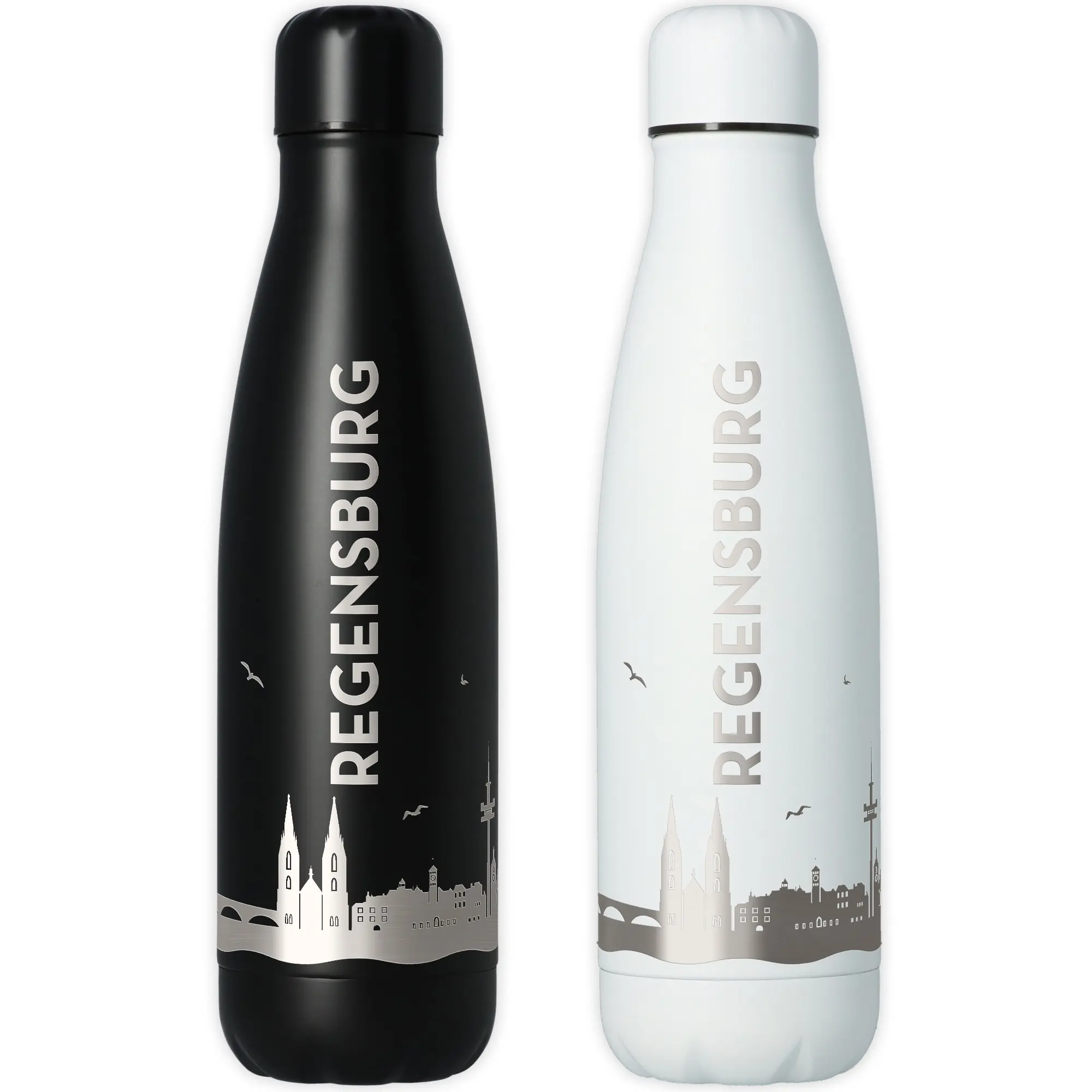 Trinkflasche Skyline Regensburg