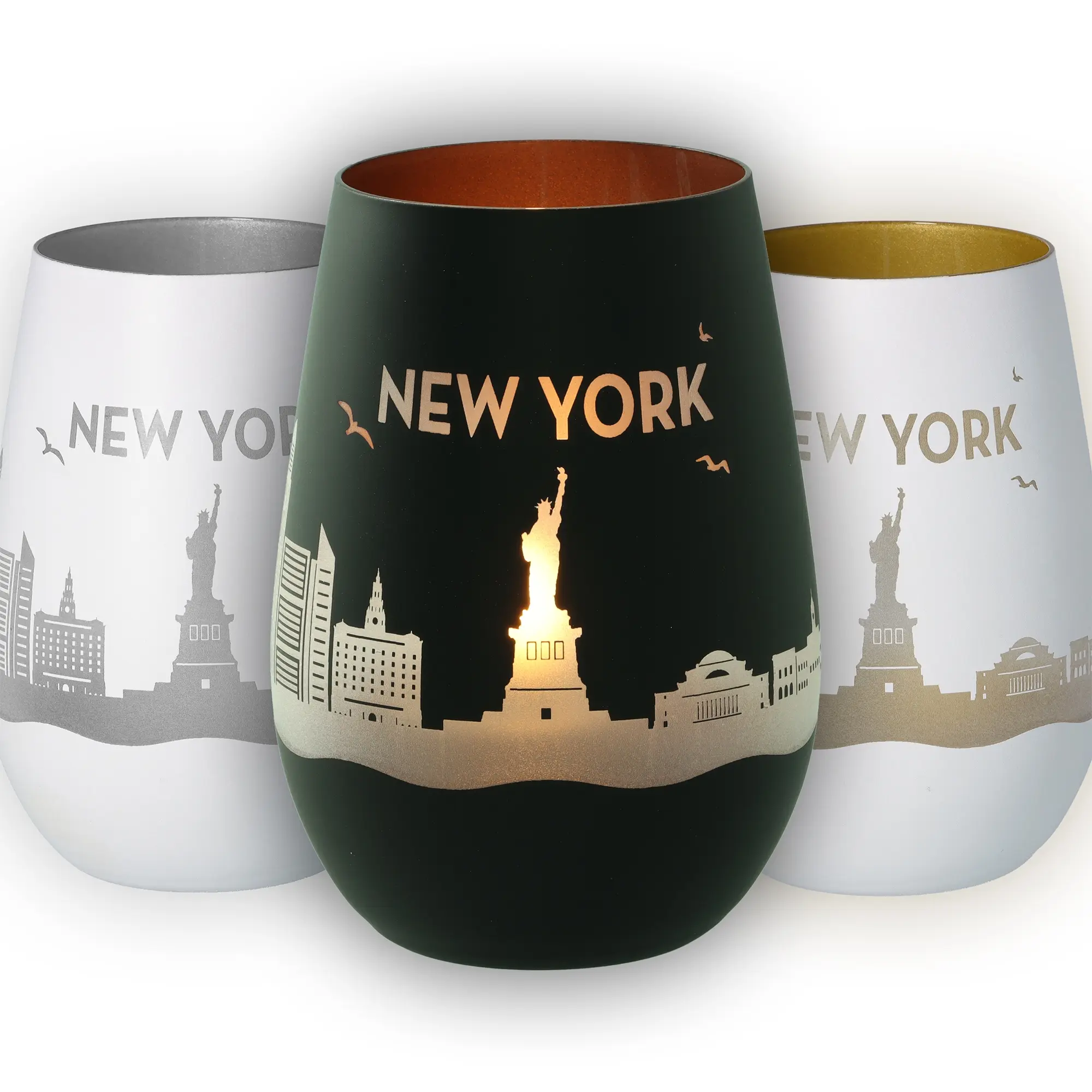 Windlicht Skyline New York