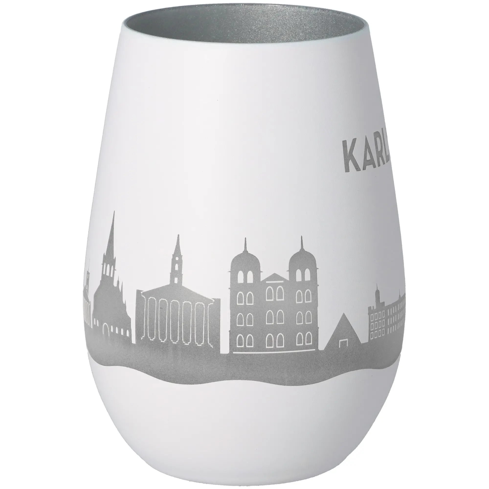 Windlicht Skyline Karlsruhe
