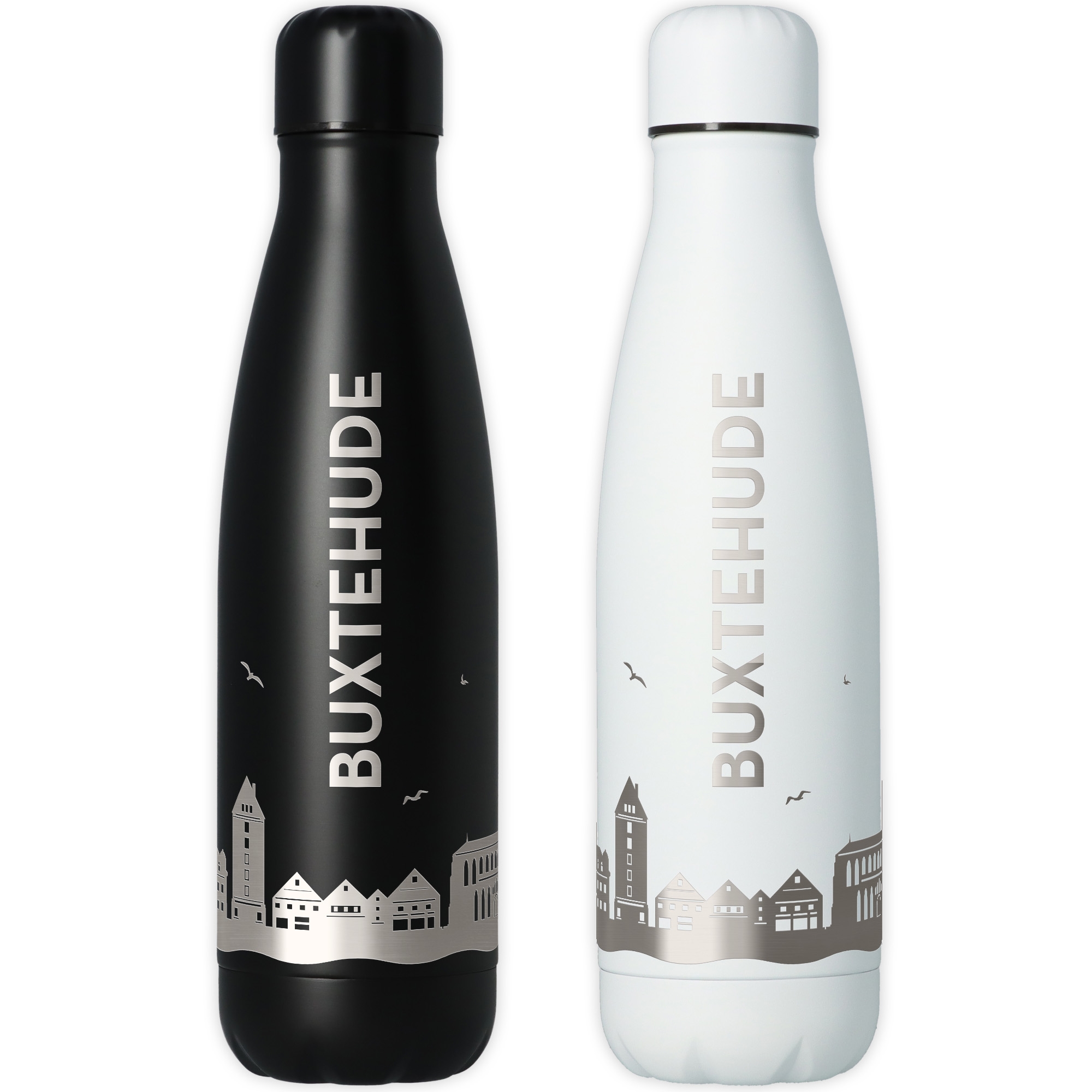 Trinkflasche Skyline Buxtehude