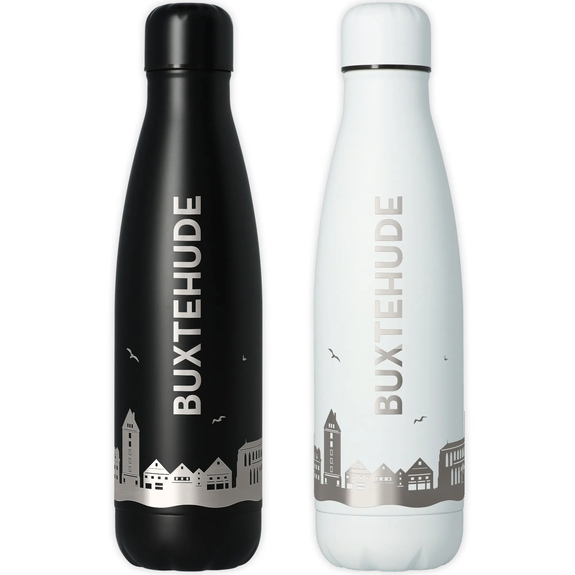 Trinkflasche Skyline Buxtehude