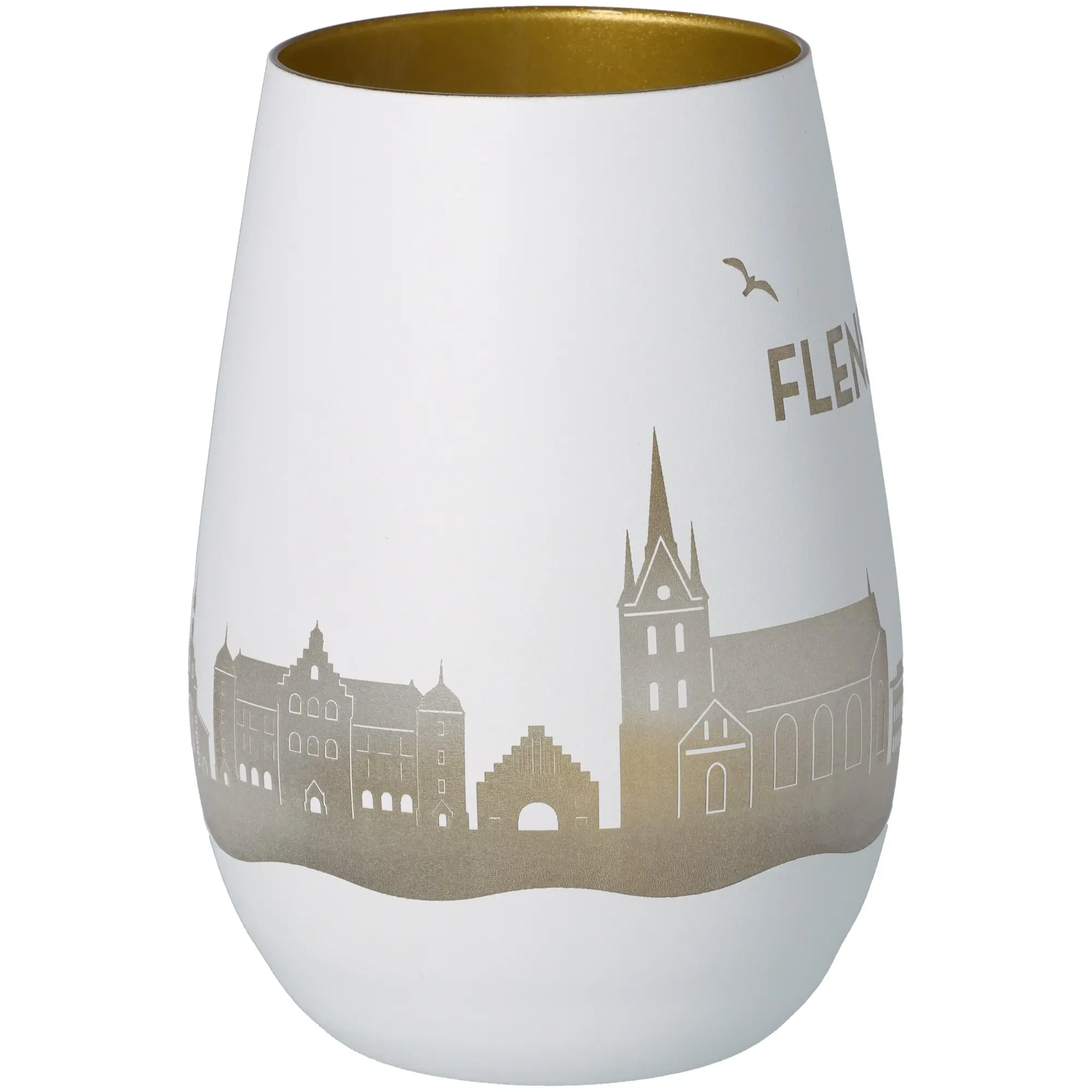 Windlicht Skyline Flensburg