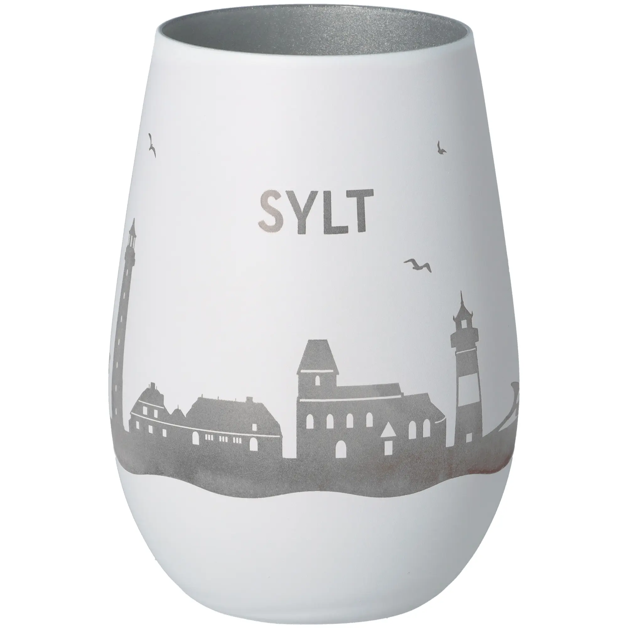 Windlicht Skyline Sylt