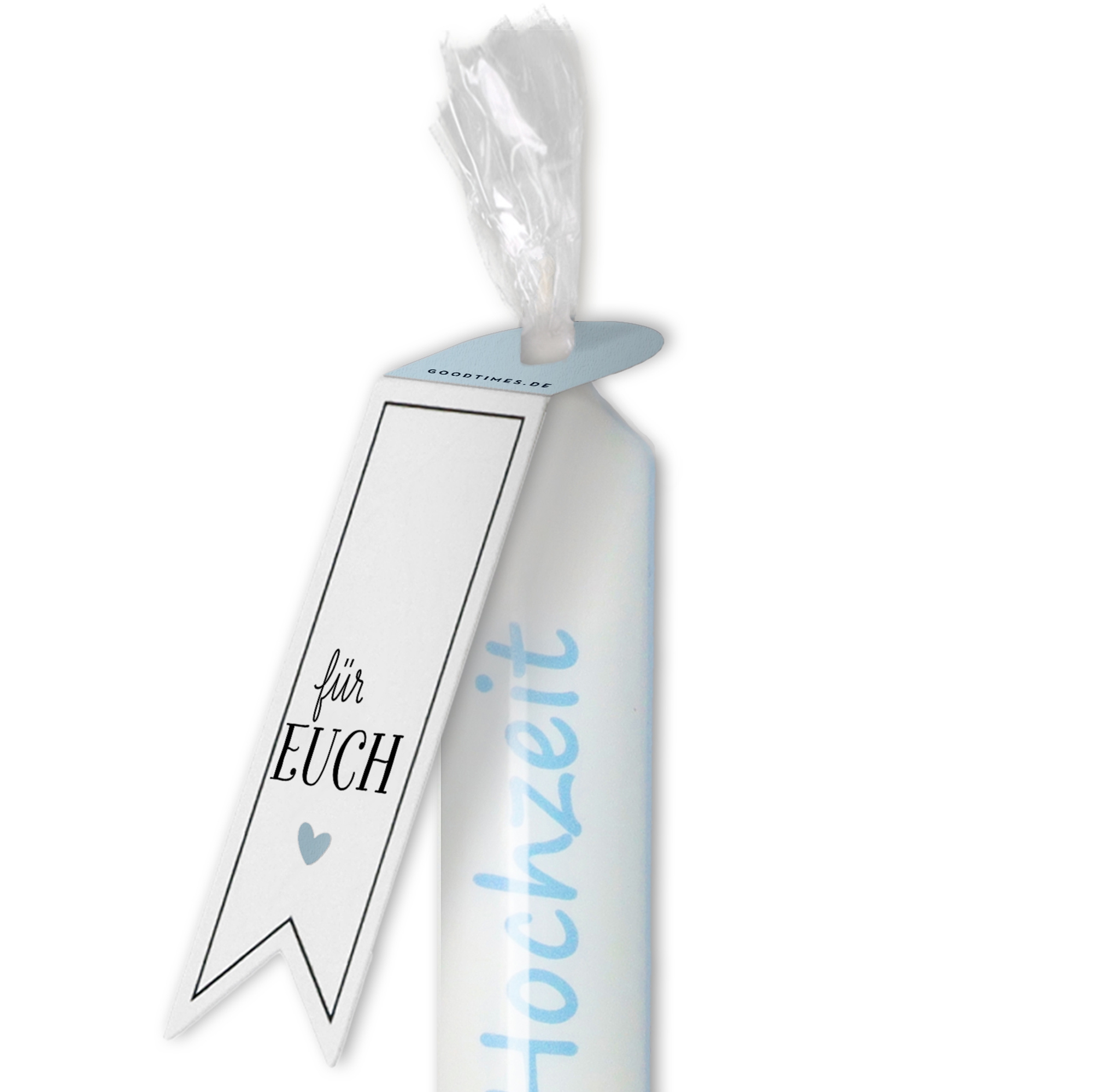 Stabkerze "Diamantene Hochzeit" Stabkerze "Diamantene Hochzeit"