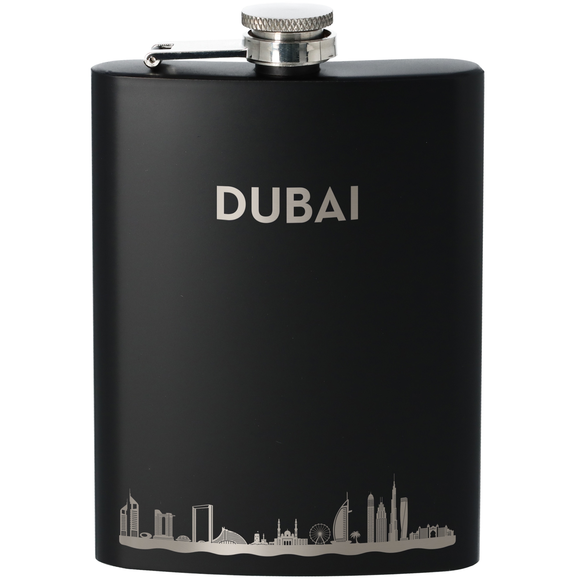Flachmann Skyline Dubai Flasche, Rasierwasser