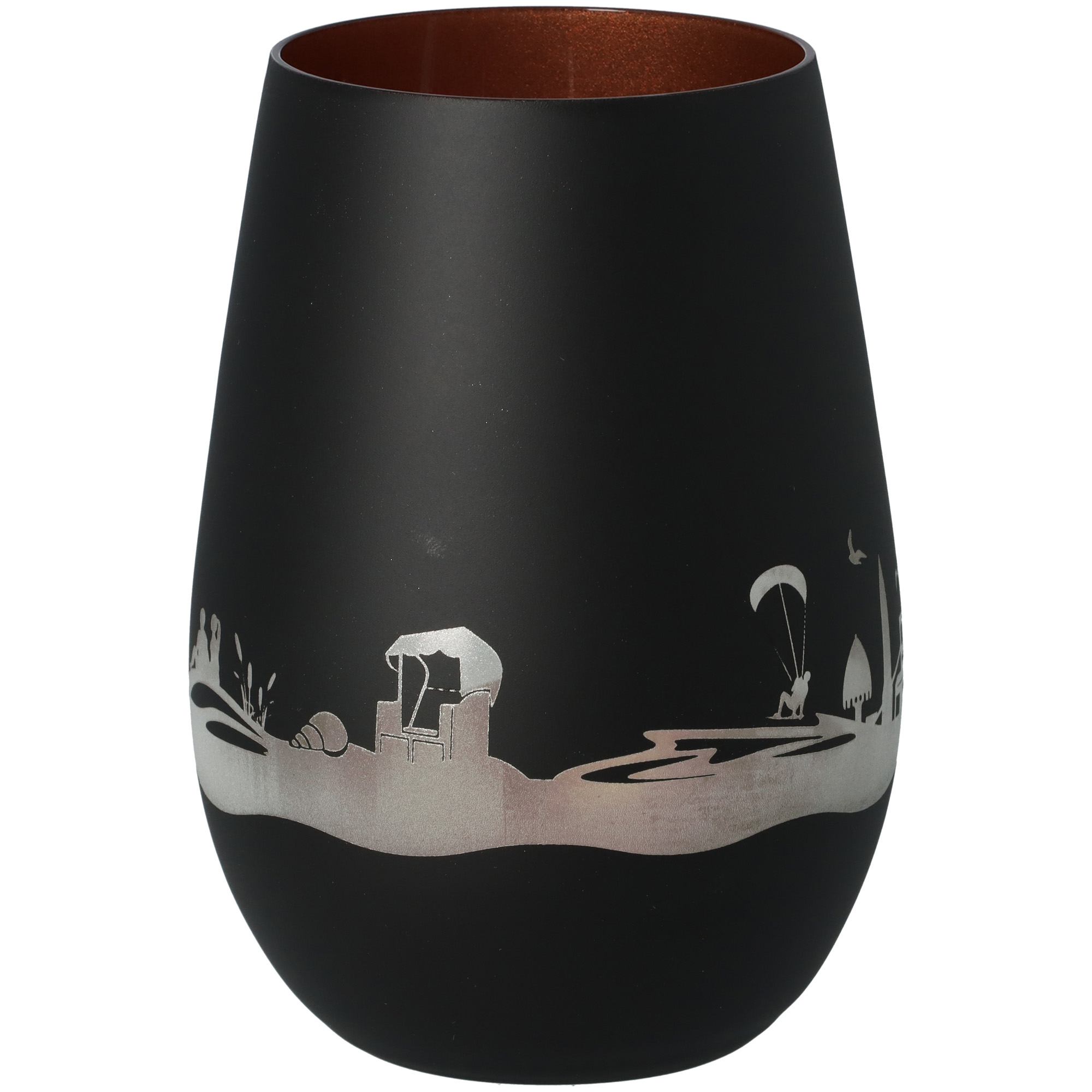 Goodtimes Windlicht Skyline Usedom Schwarz/Bronze