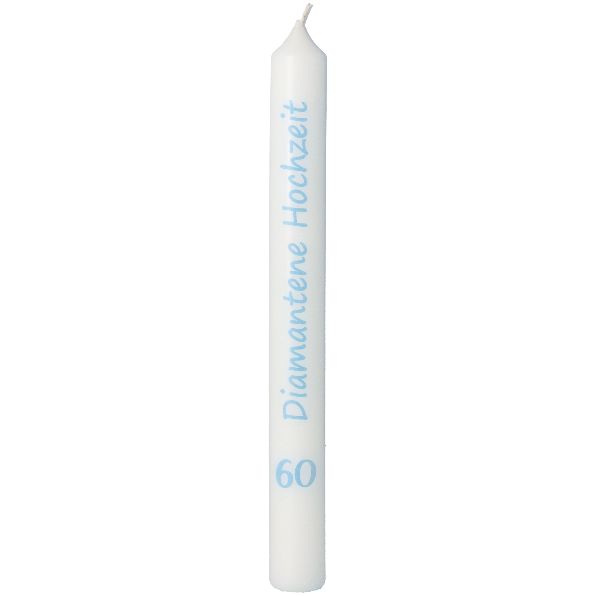 Stabkerze "Diamantene Hochzeit"