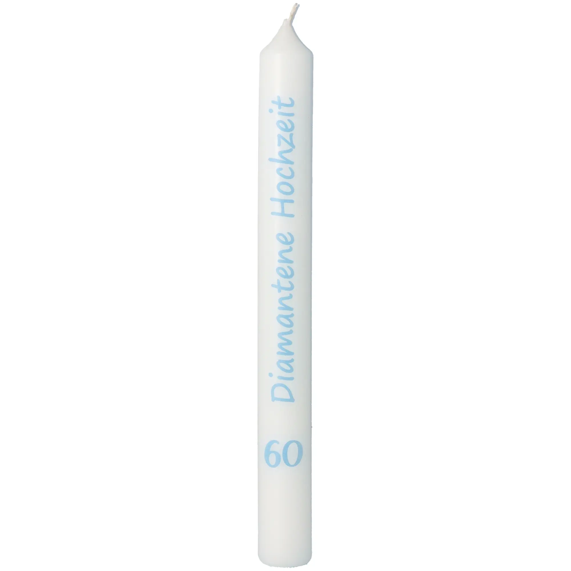 Stabkerze "Diamantene Hochzeit"