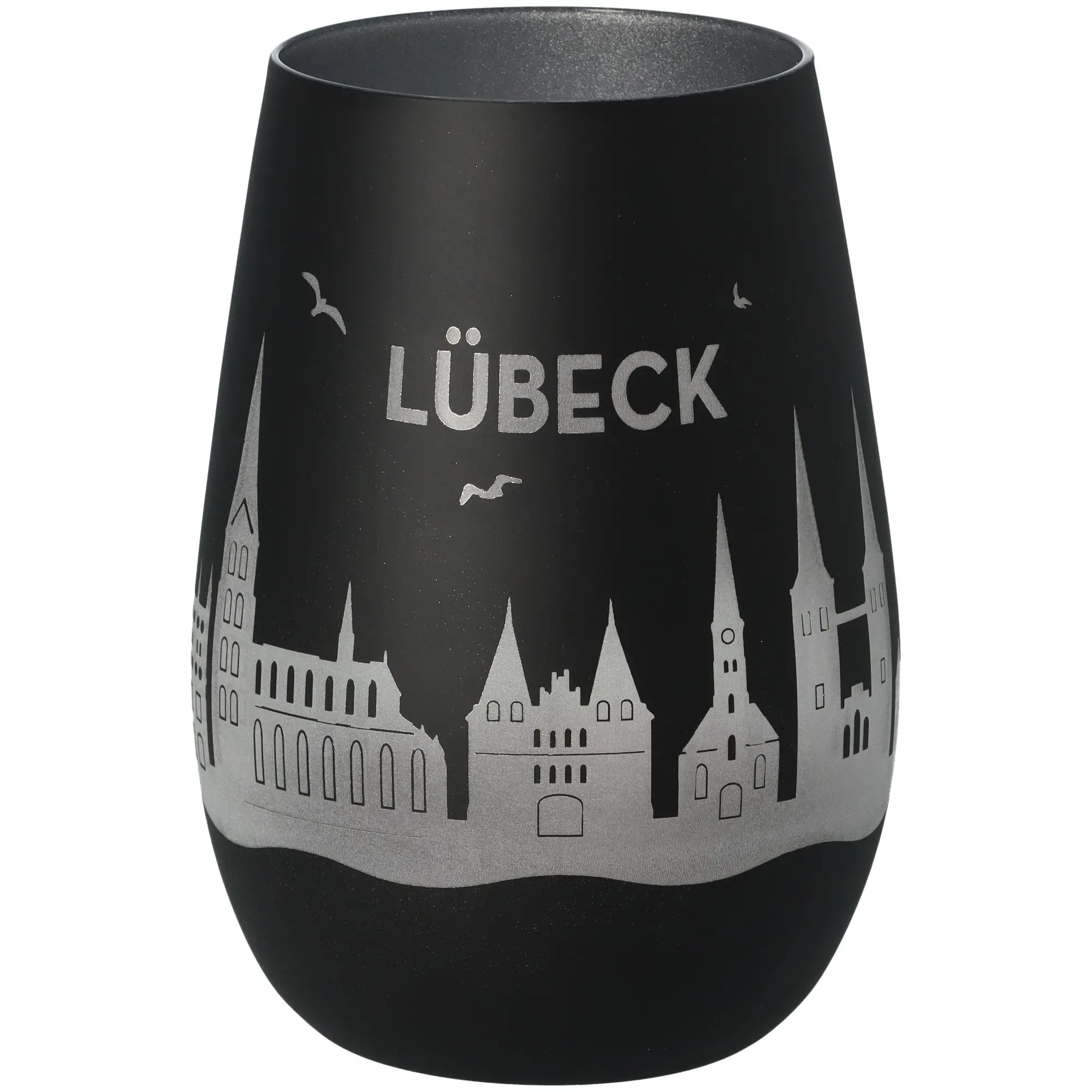 Windlicht Skyline Lübeck
