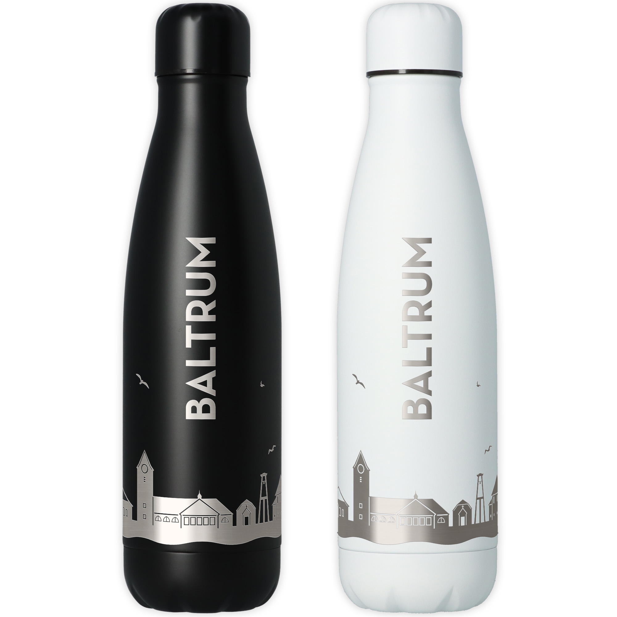 Trinkflasche Skyline Baltrum Flasche, Wasserflasche, Shaker