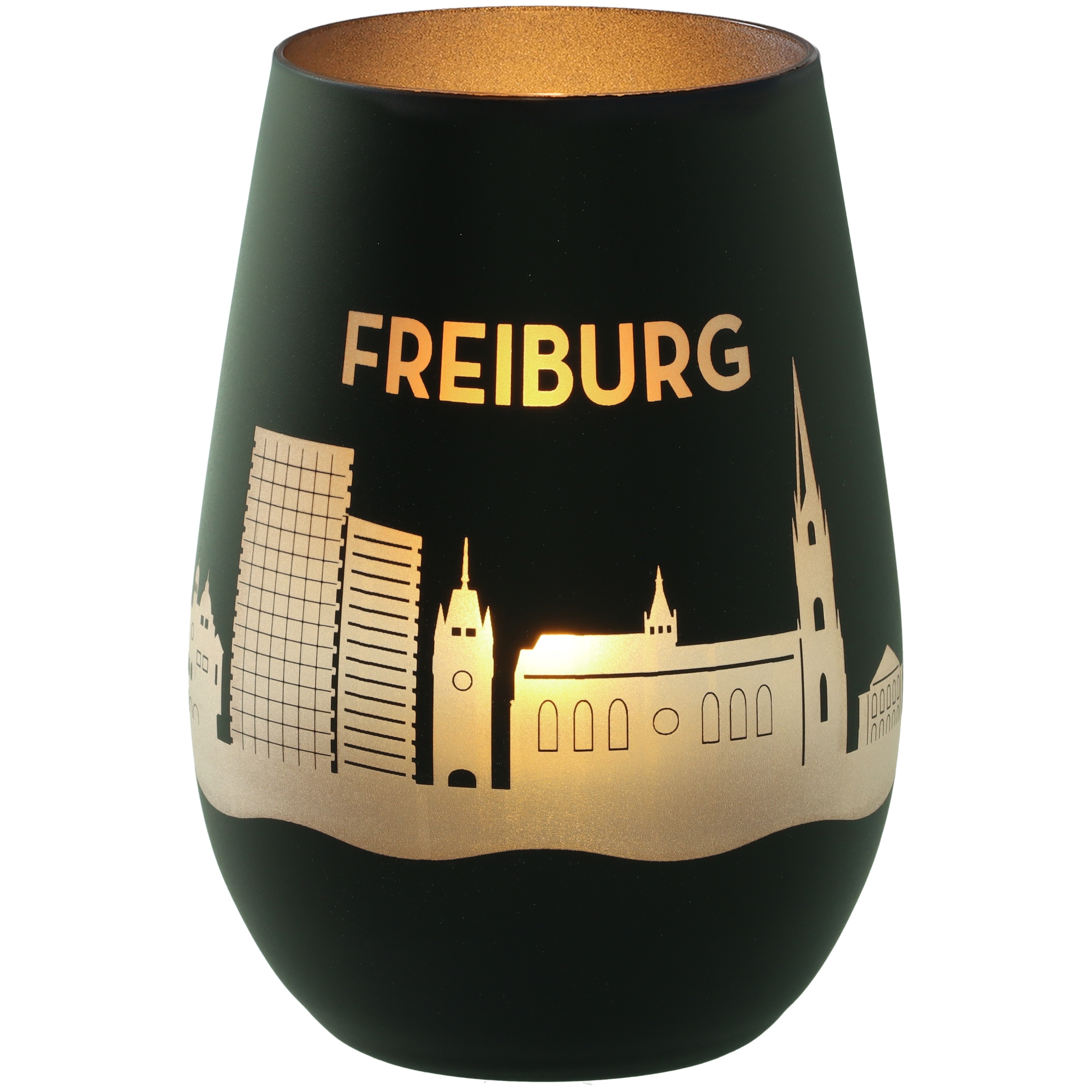 Windlicht Skyline Freiburg Windlicht Skyline Freiburg