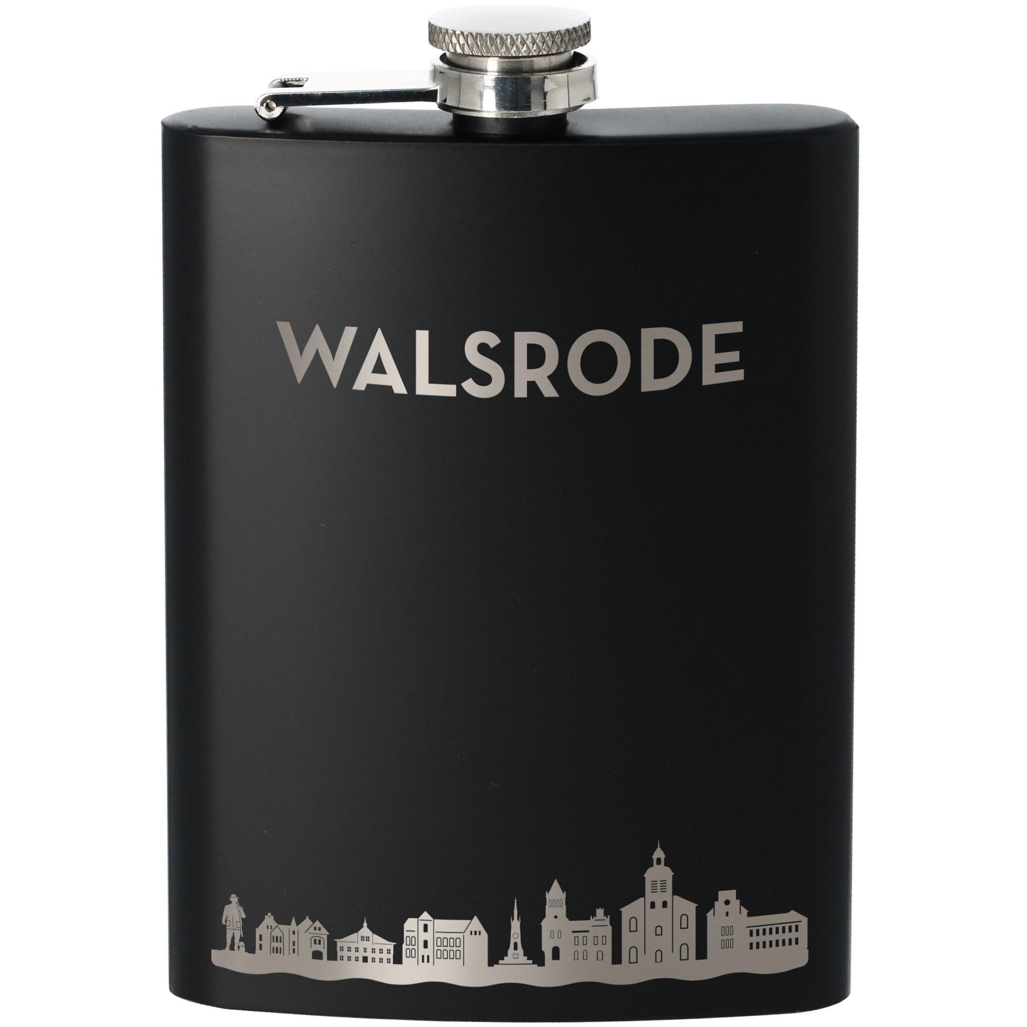 Flachmann Skyline Walsrode Flasche, Rasierwasser