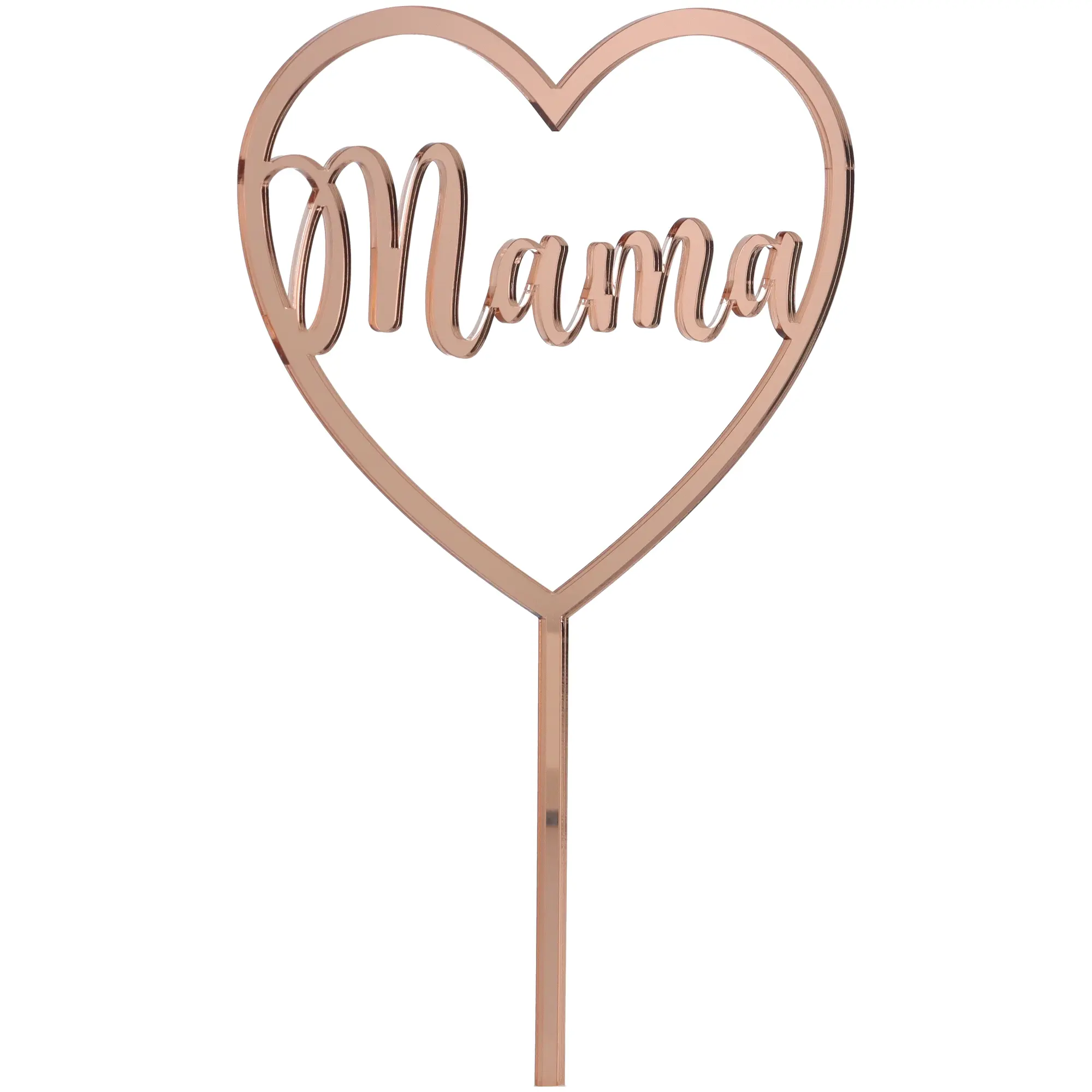 Cake Topper "Mama" groß aus Acryl