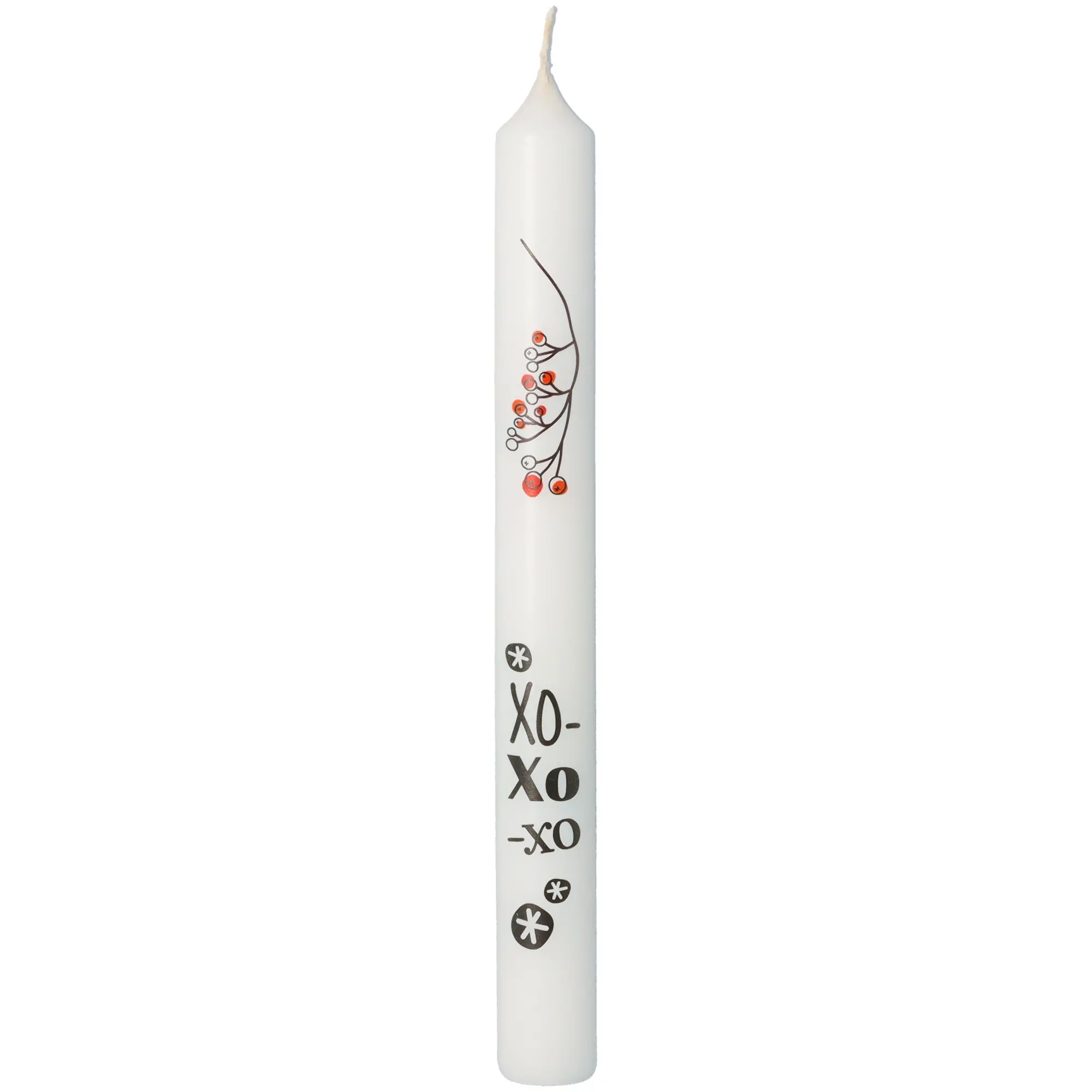 Stabkerze "XOXOXO"