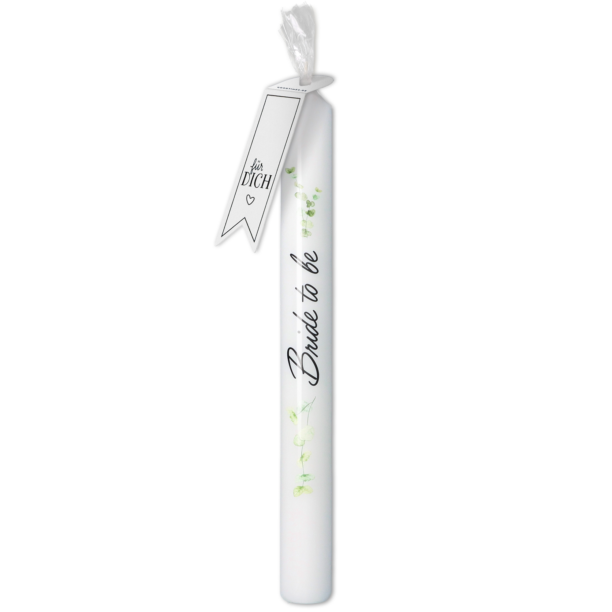 Stabkerze Eukalyptus "Bride to Be"