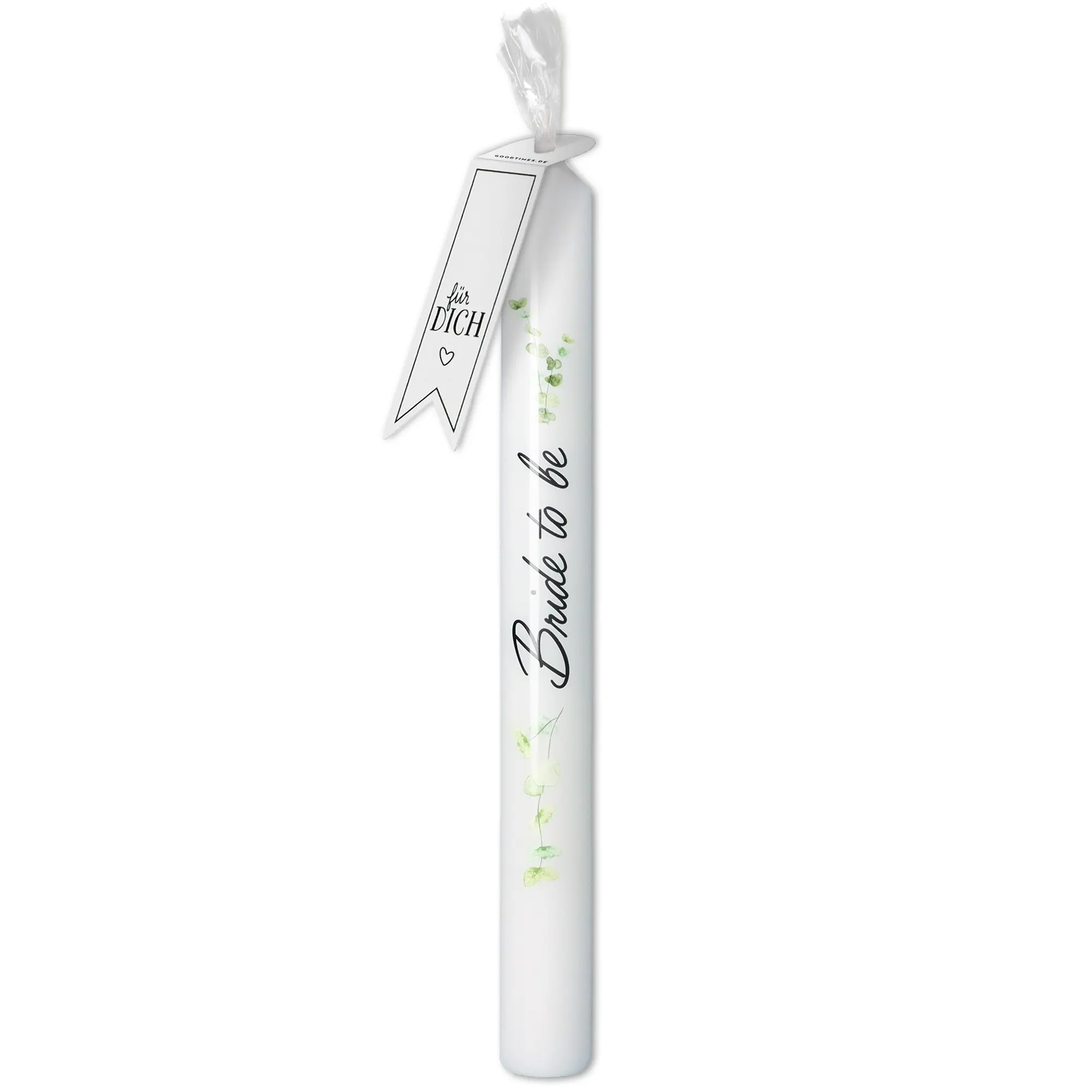 Stabkerze Eukalyptus "Bride to Be"