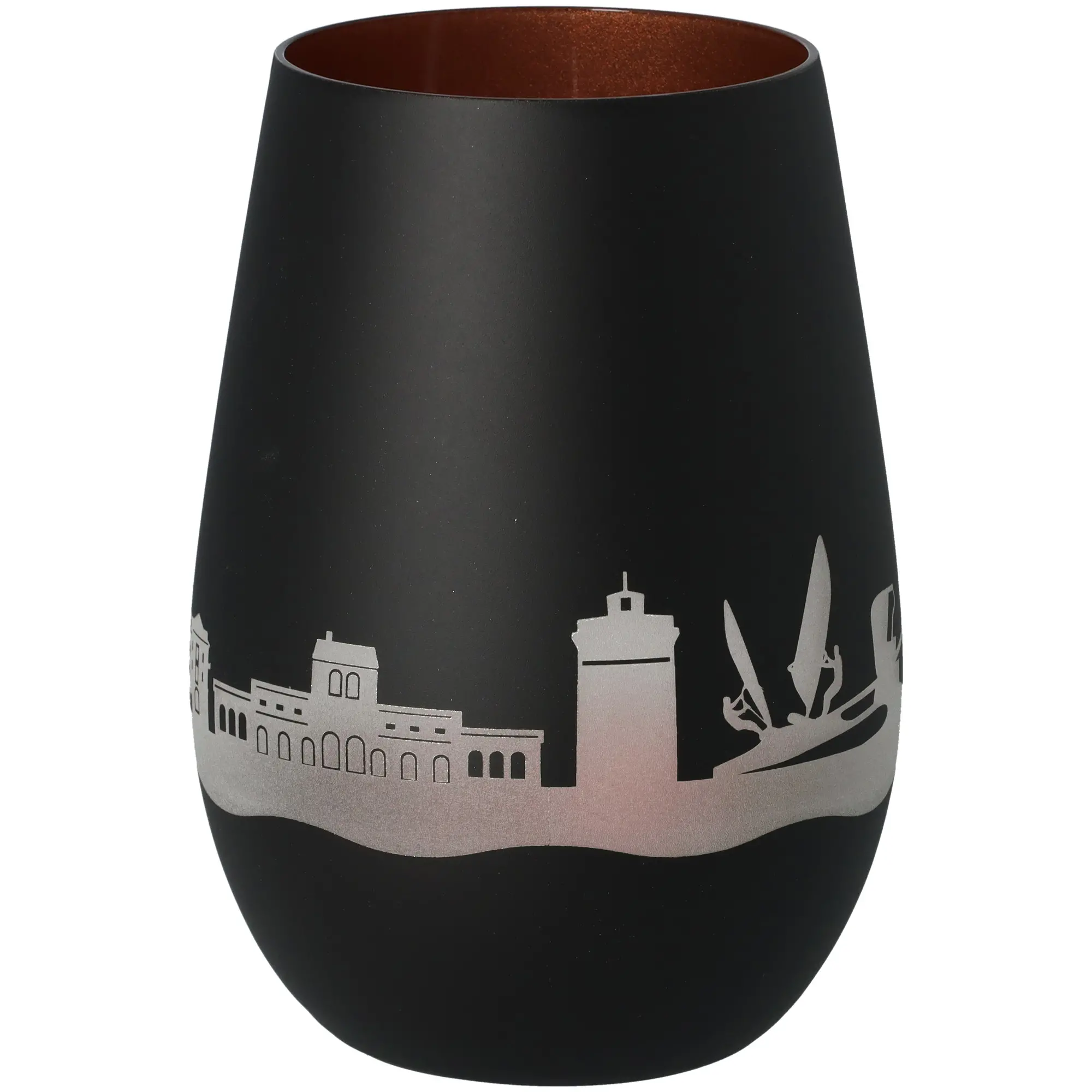 Windlicht Skyline Juist