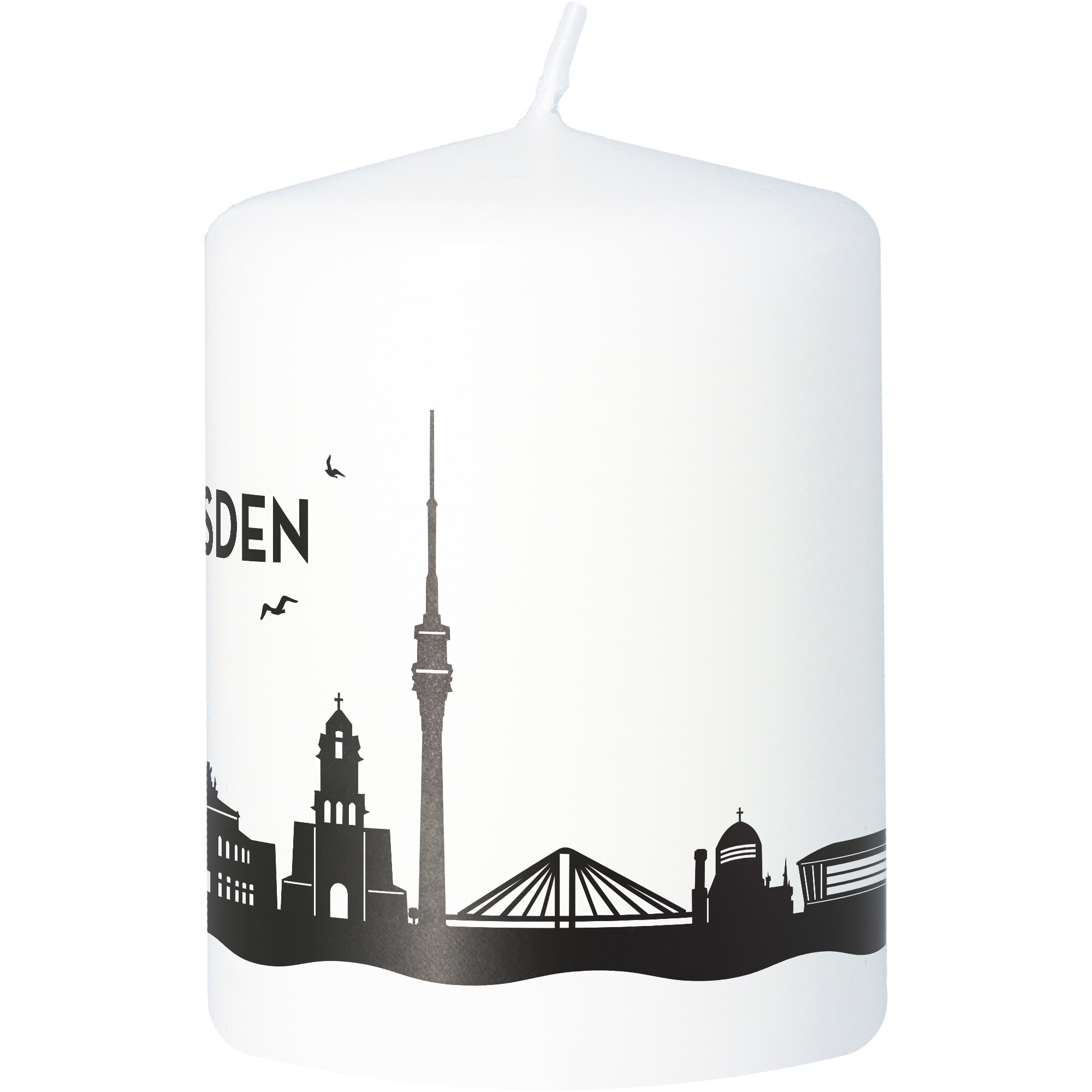 Stumpenkerze Skyline Dresden Stumpenkerze Skyline Dresden