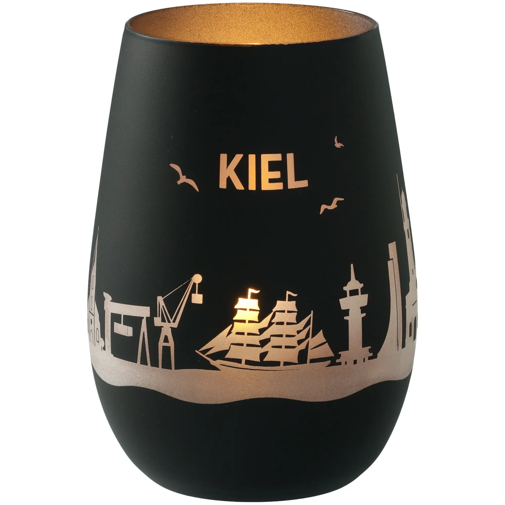 Windlicht Skyline Kiel
