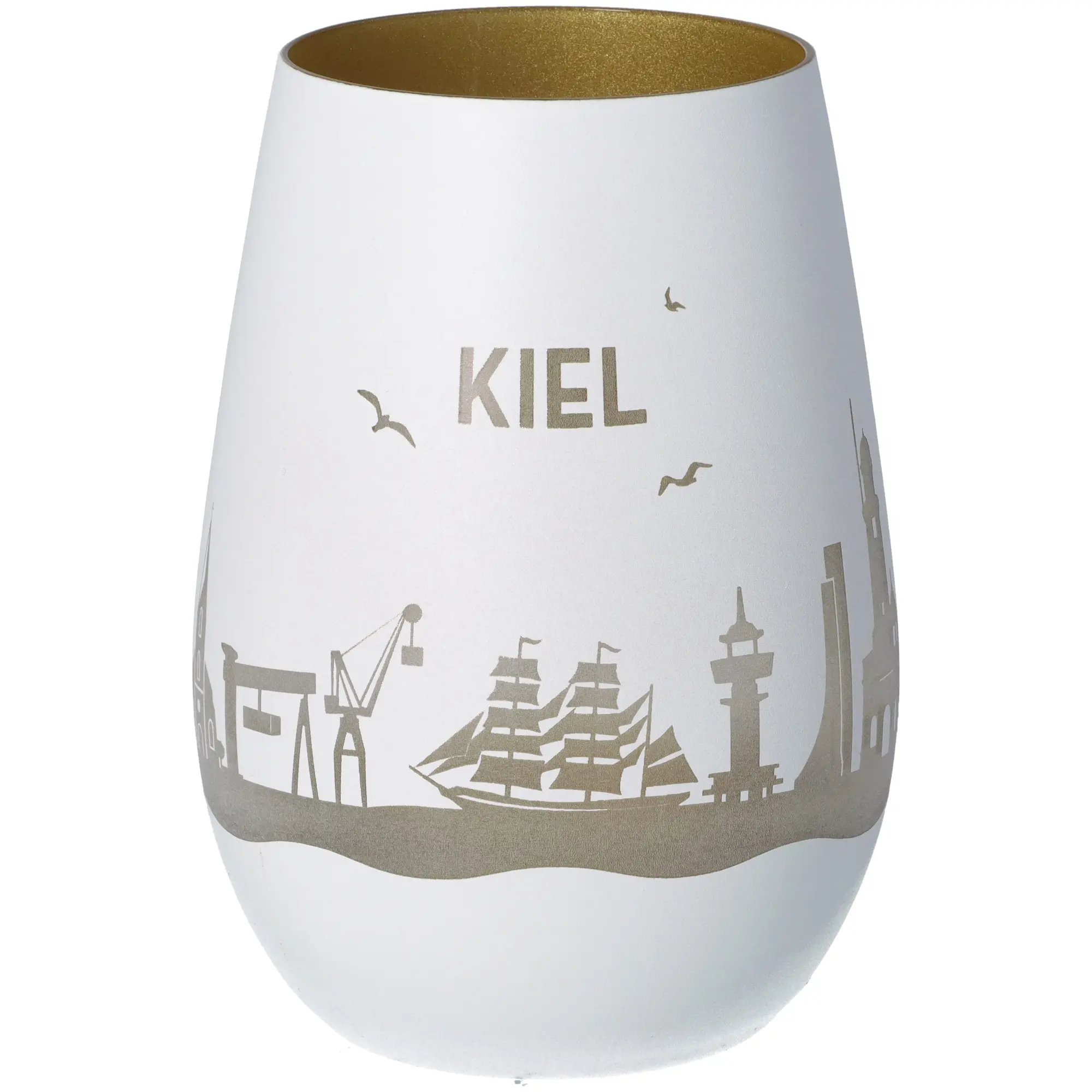 Windlicht Skyline Kiel