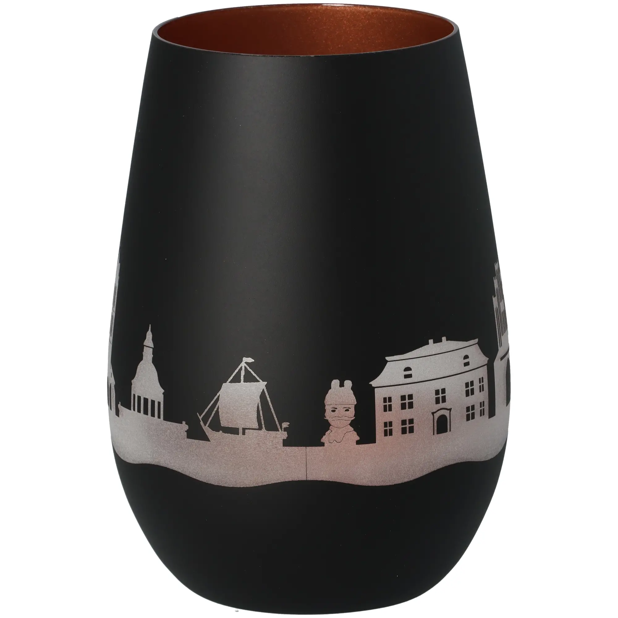 Windlicht Skyline Wismar