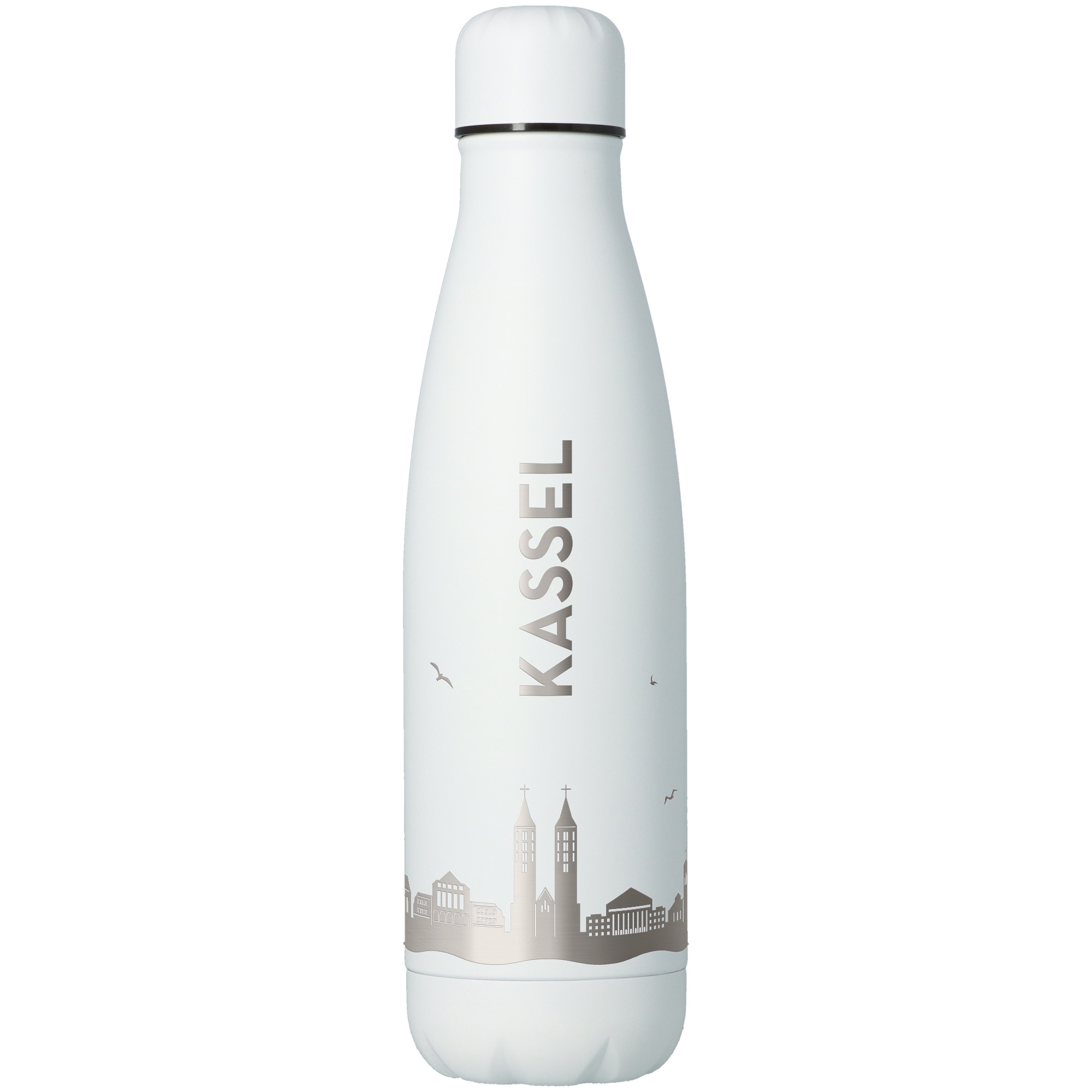 Trinkflasche Skyline Kassel Flasche, Wasserflasche, Shaker
