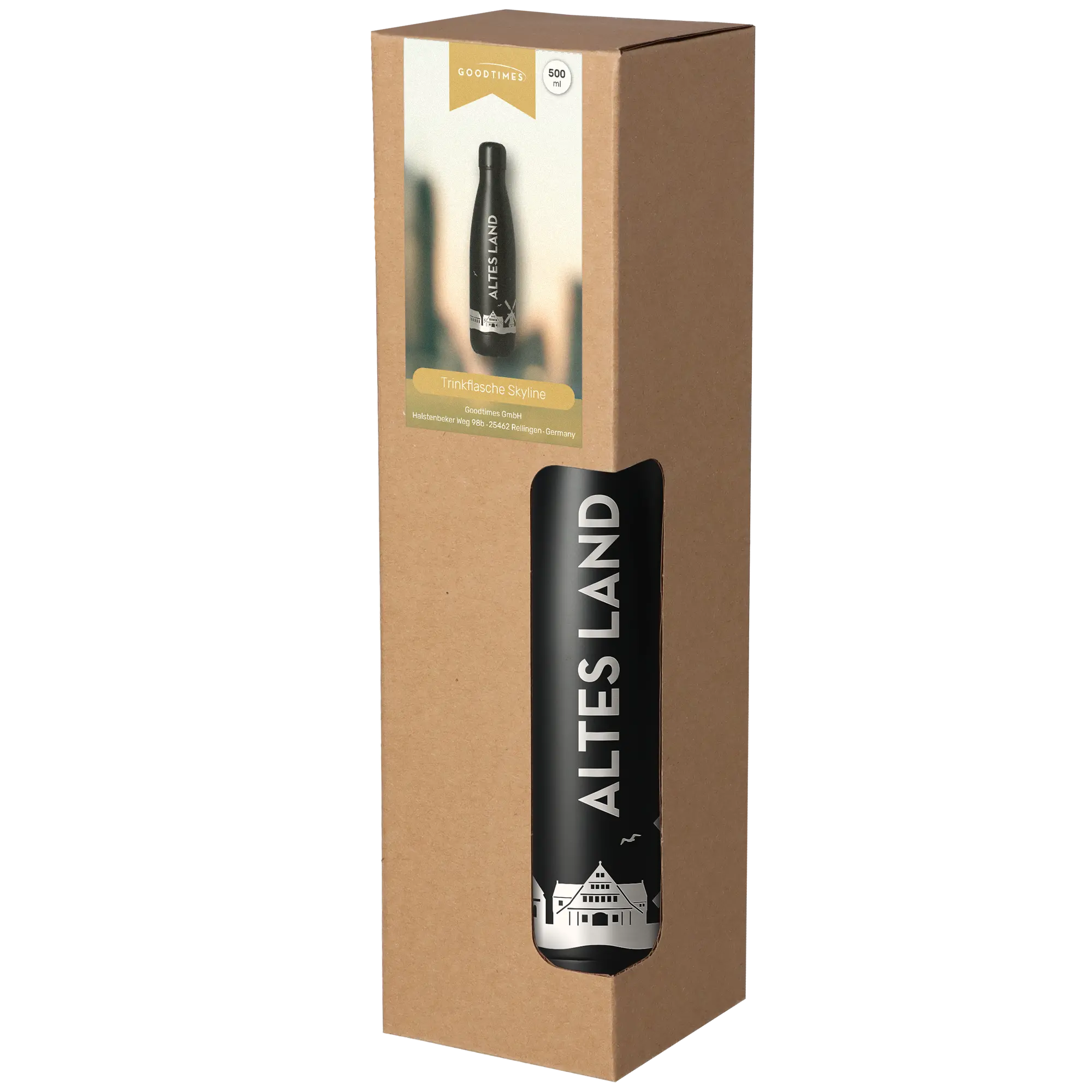 Flasche, Kiste