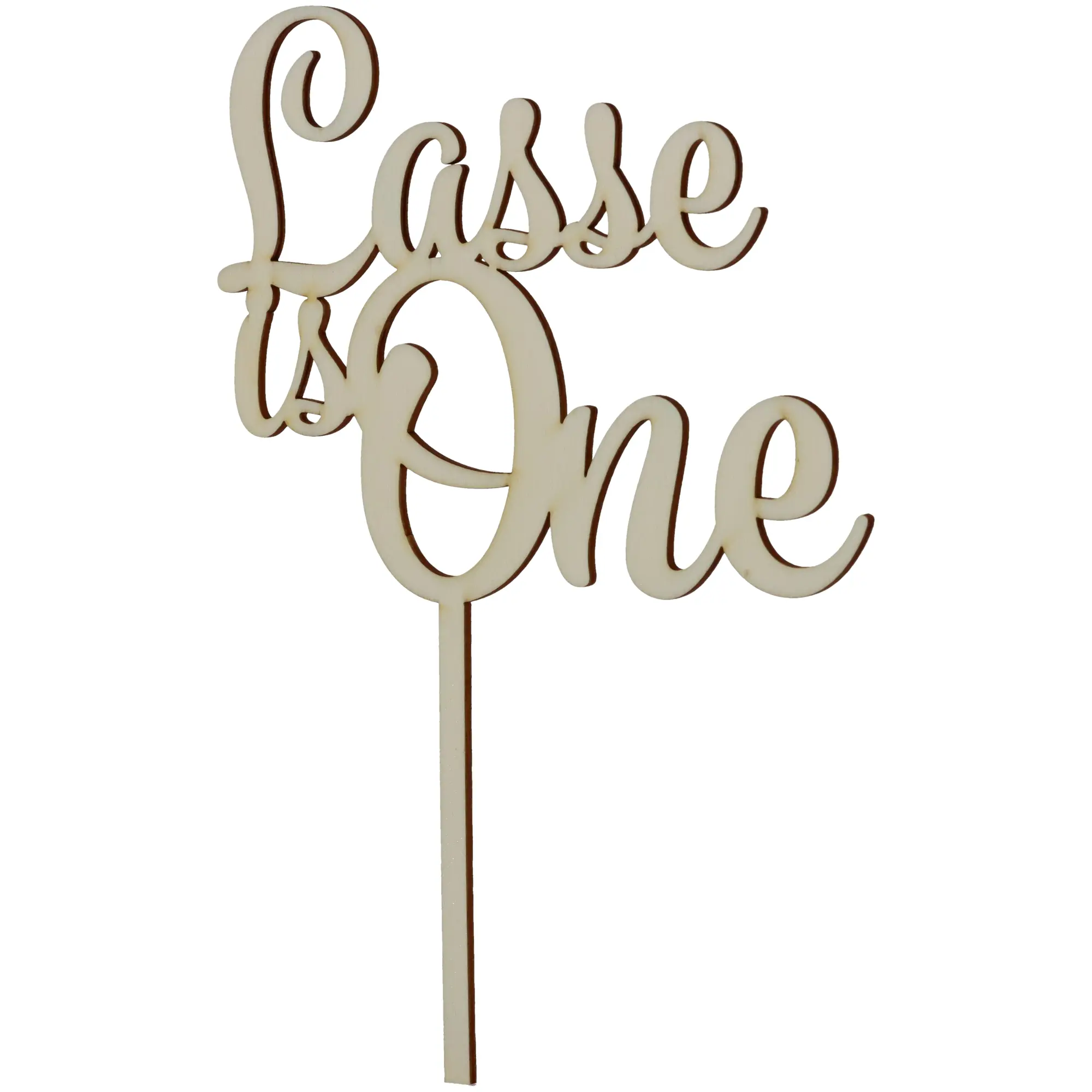 Cake Topper "is One"