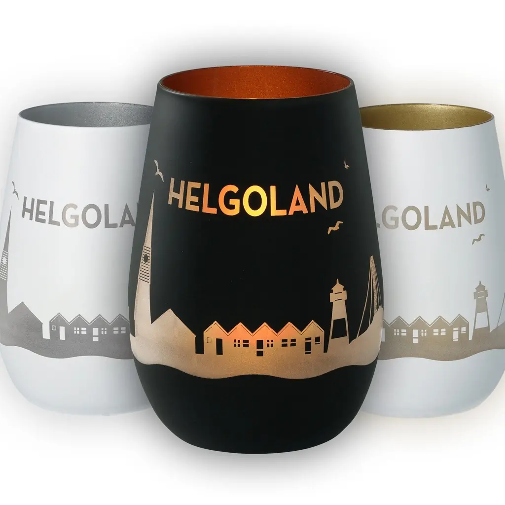 Kaffeebecher, Tasse, Vase, Helgoland, Stadtansicht
