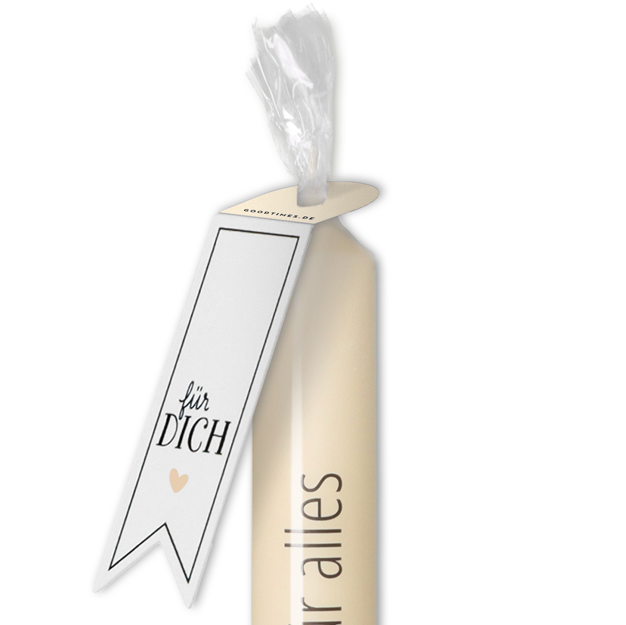 Stabkerze "Danke für alles" Stabkerze "Danke für alles"