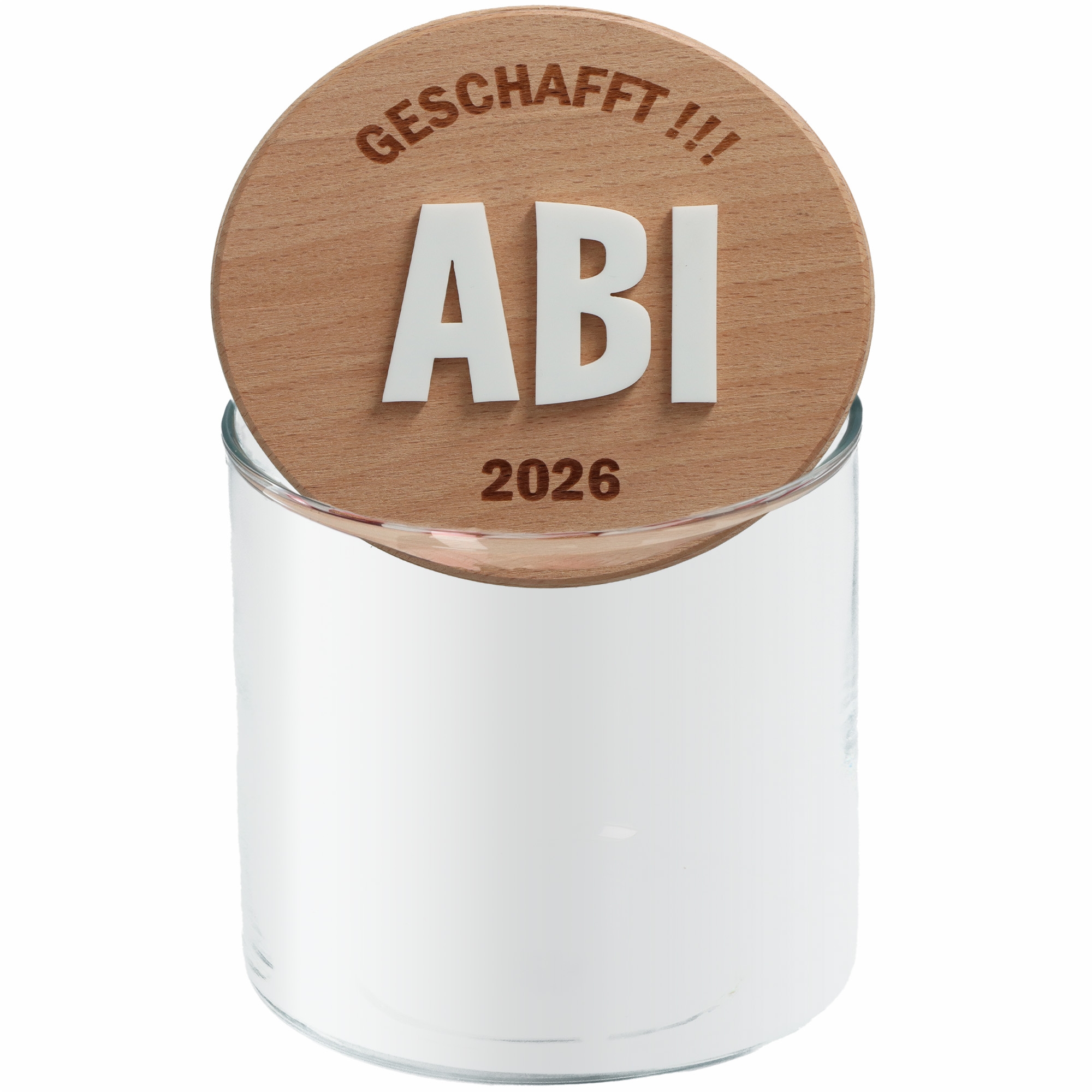ACI, Geldgeschenk, Holzscheibe, Stempel, Keks?
