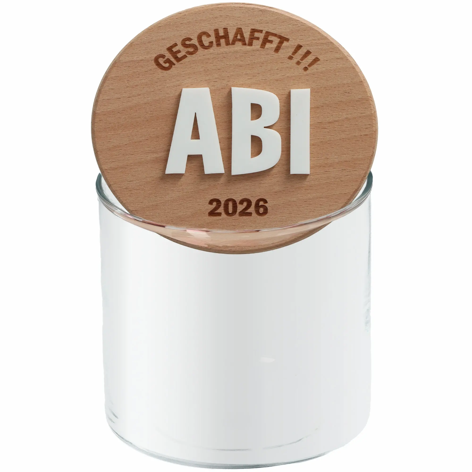 ACI, Geldgeschenk, Holzscheibe, Stempel, Keks?