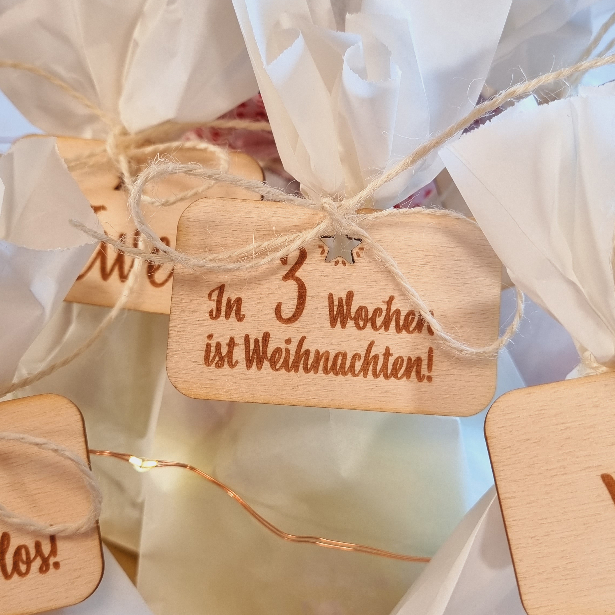 Adventskalender Anhänger 1-24 Adventskalender Anhänger 1-24