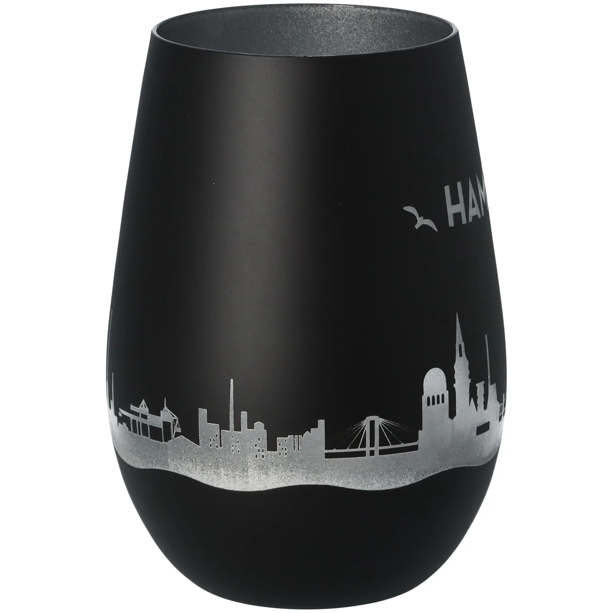 Windlicht Skyline Hamburg