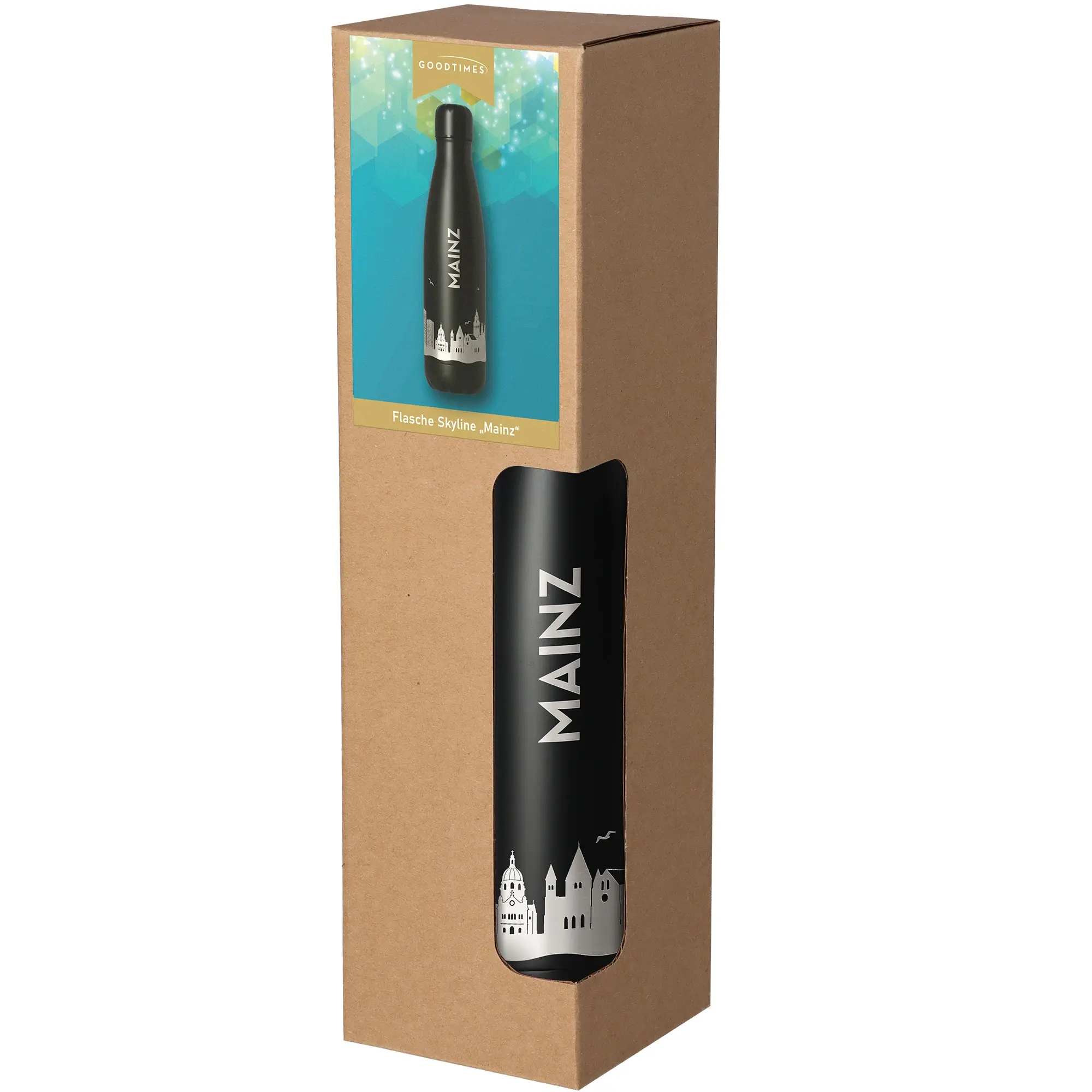 Trinkflasche Skyline Mainz