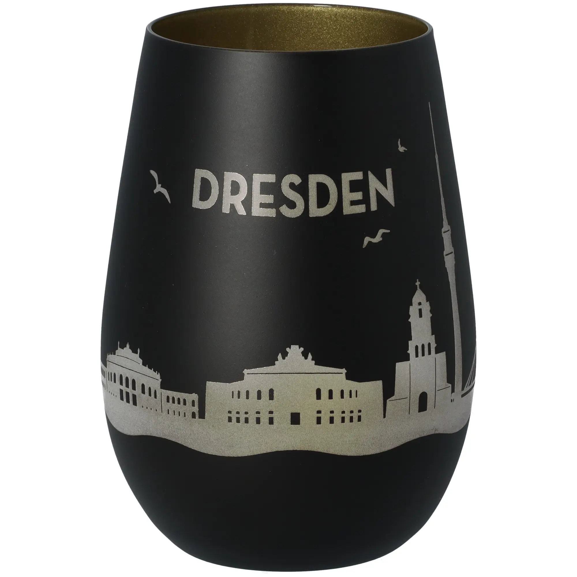 Windlicht Skyline Dresden