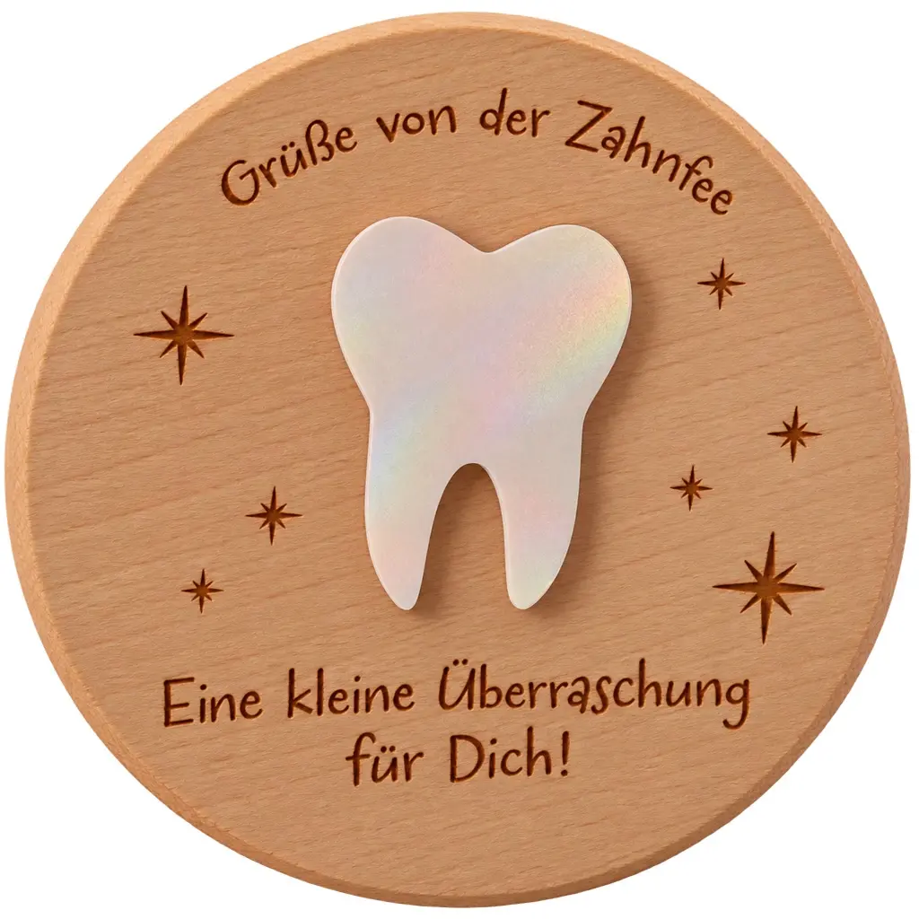 Geschenkglas "Grüße von der Zahnfee"