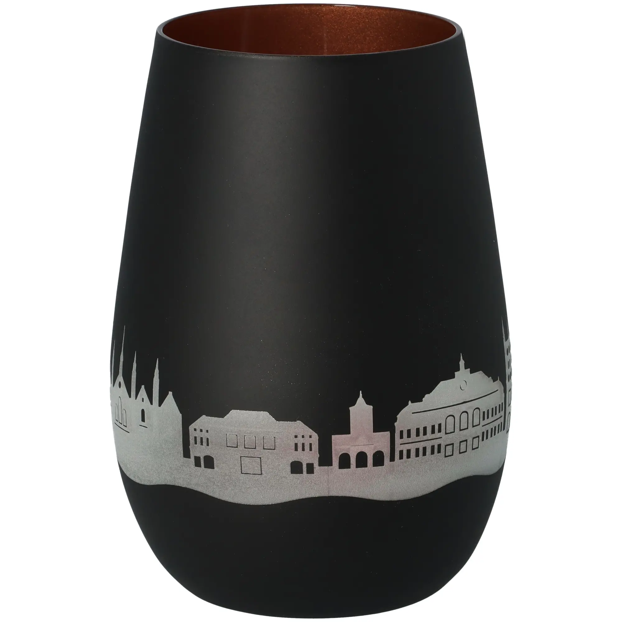Windlicht Skyline Lübeck