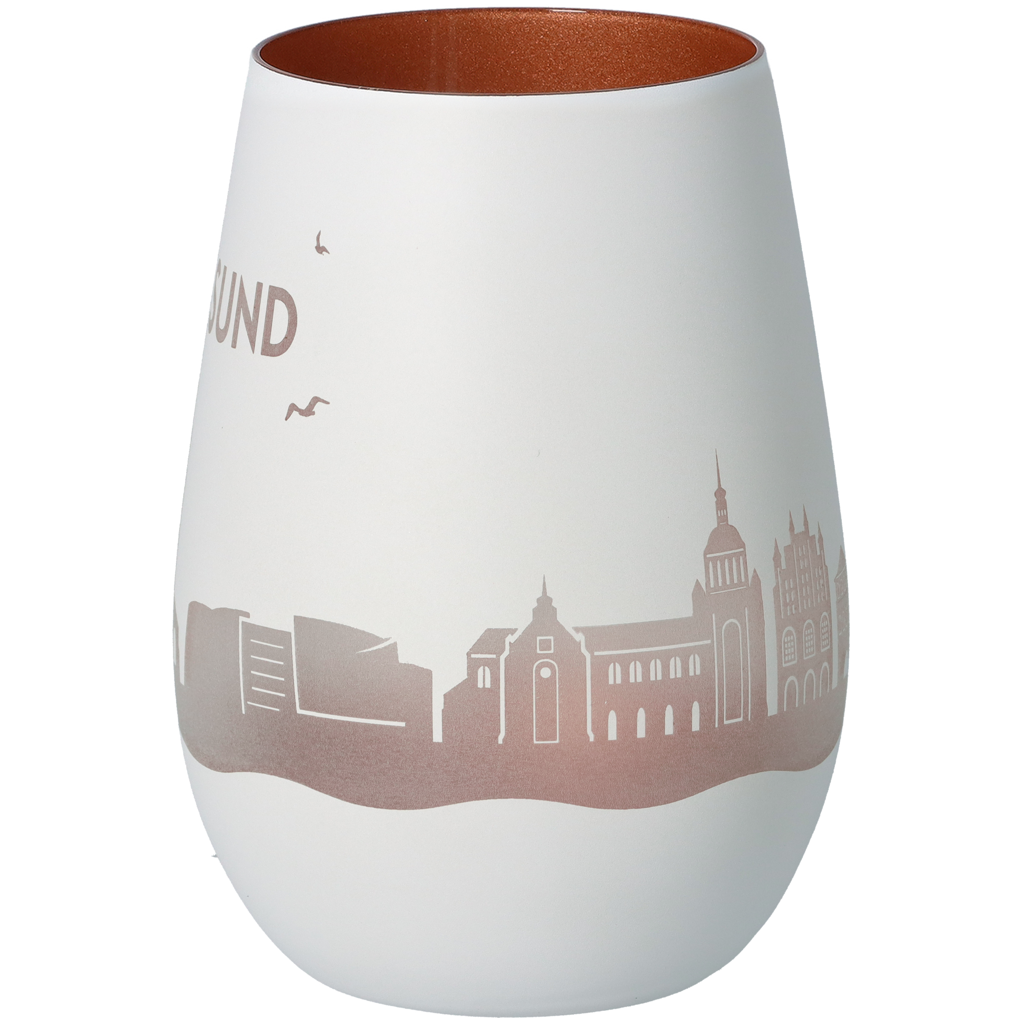 Windlicht Skyline Stralsund