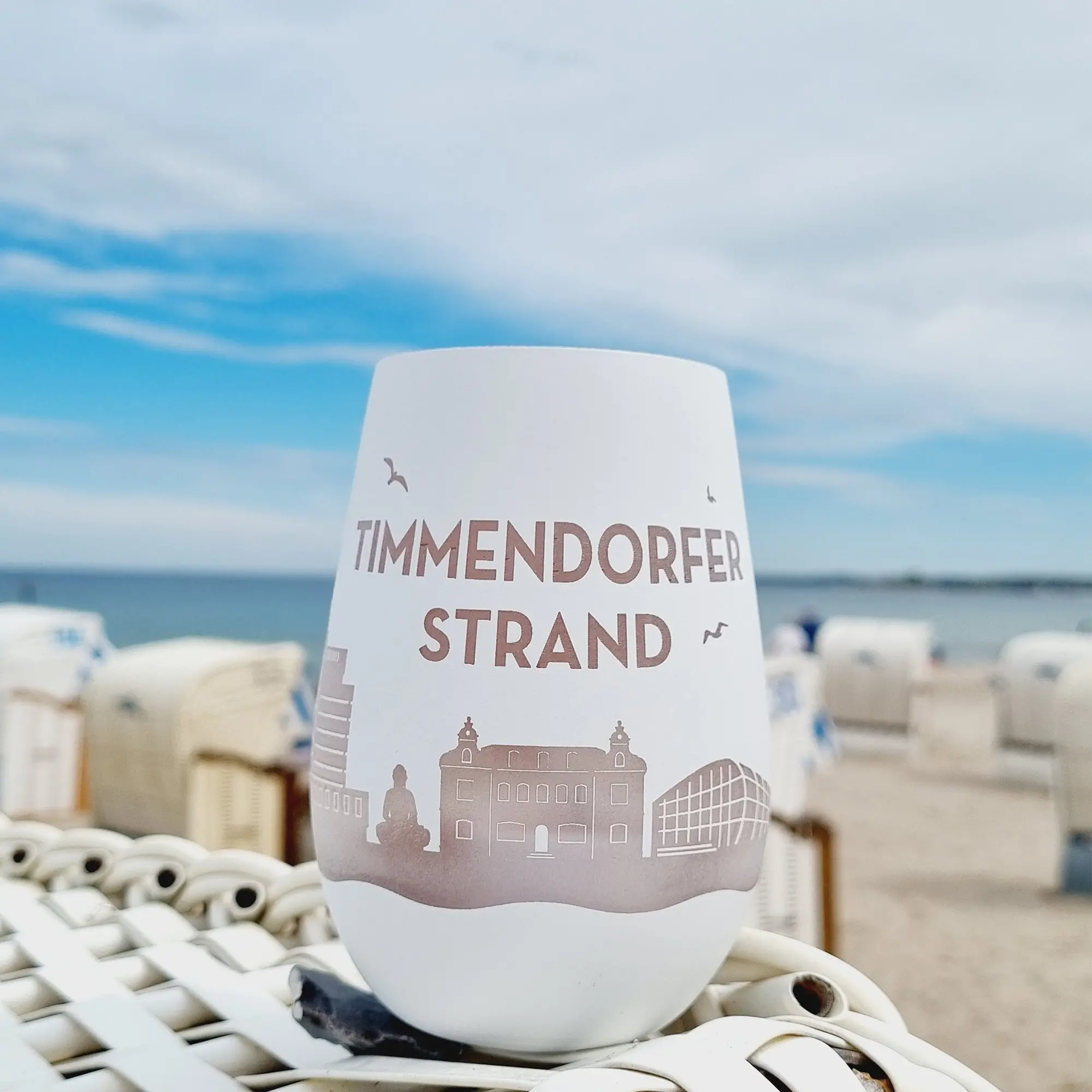 Windlicht Skyline Timmendorfer Strand