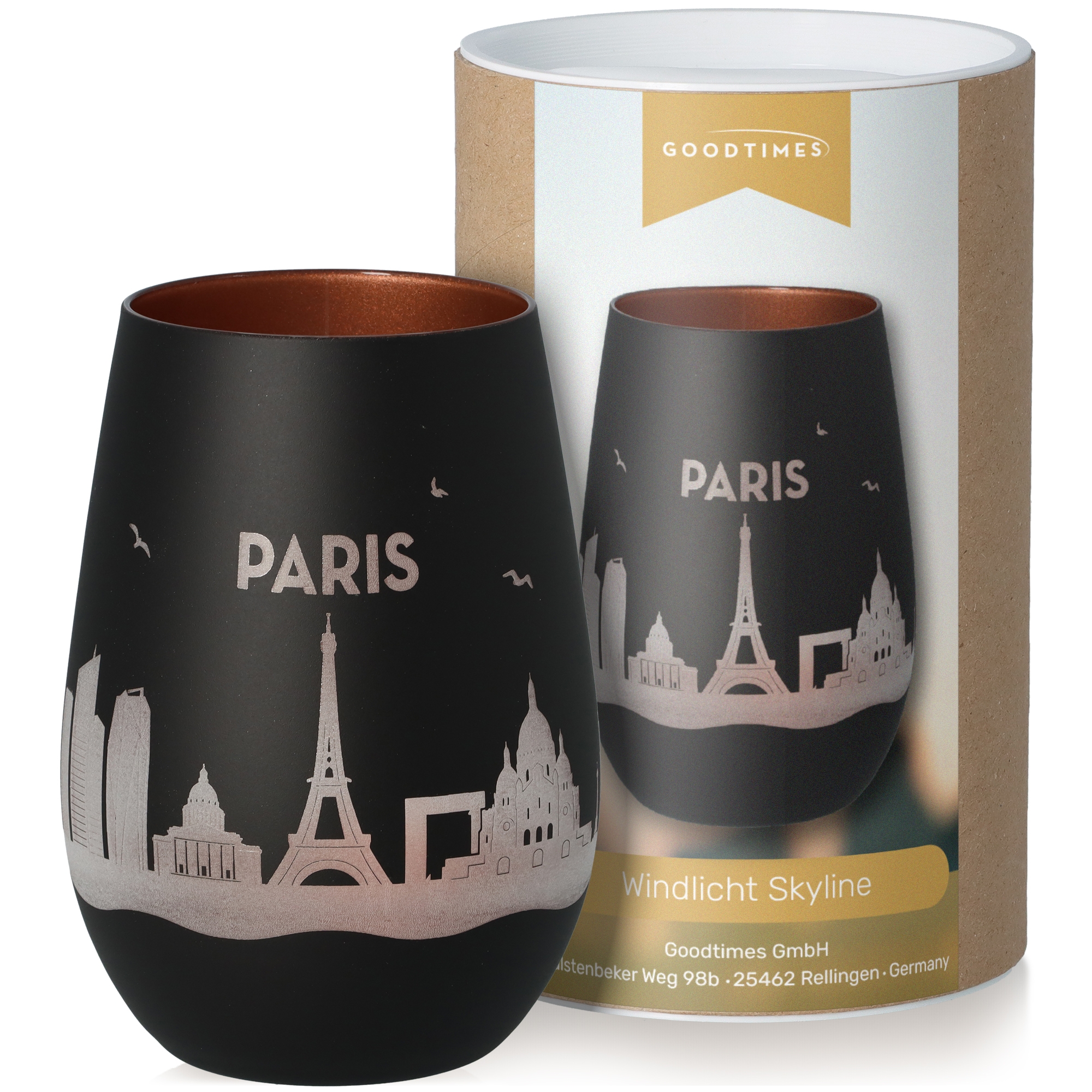 Windlicht Skyline Paris Töpferei, Krug