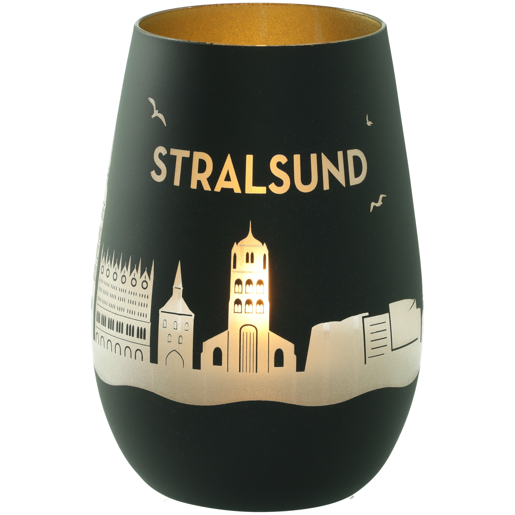 Windlicht Skyline Stralsund Windlicht Skyline Stralsund
