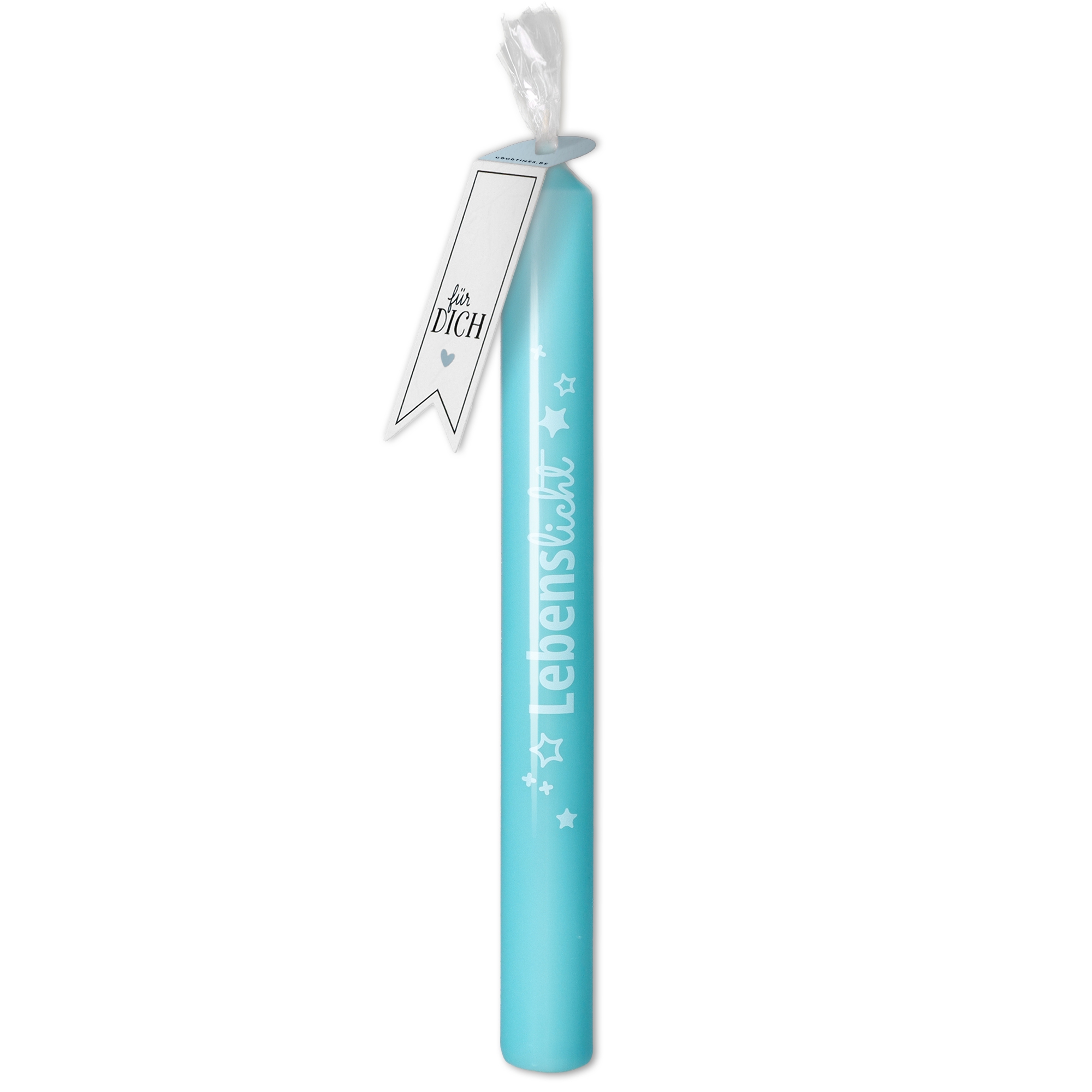 Stabkerze "Lebenslicht" Türkis Stabkerze "Lebenslicht" Türkis