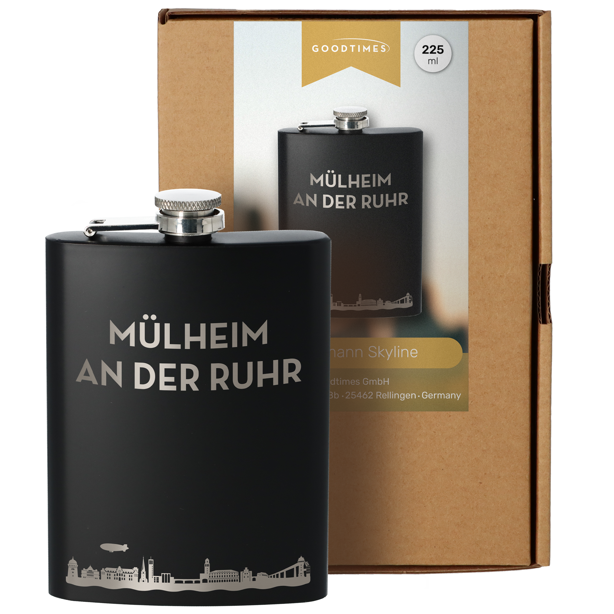 Flachmann Skyline Mülheim an der Ruhr