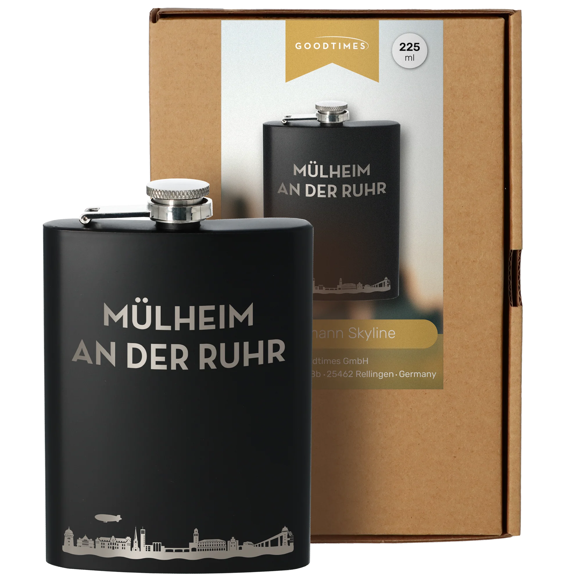 Flachmann Skyline Mülheim an der Ruhr
