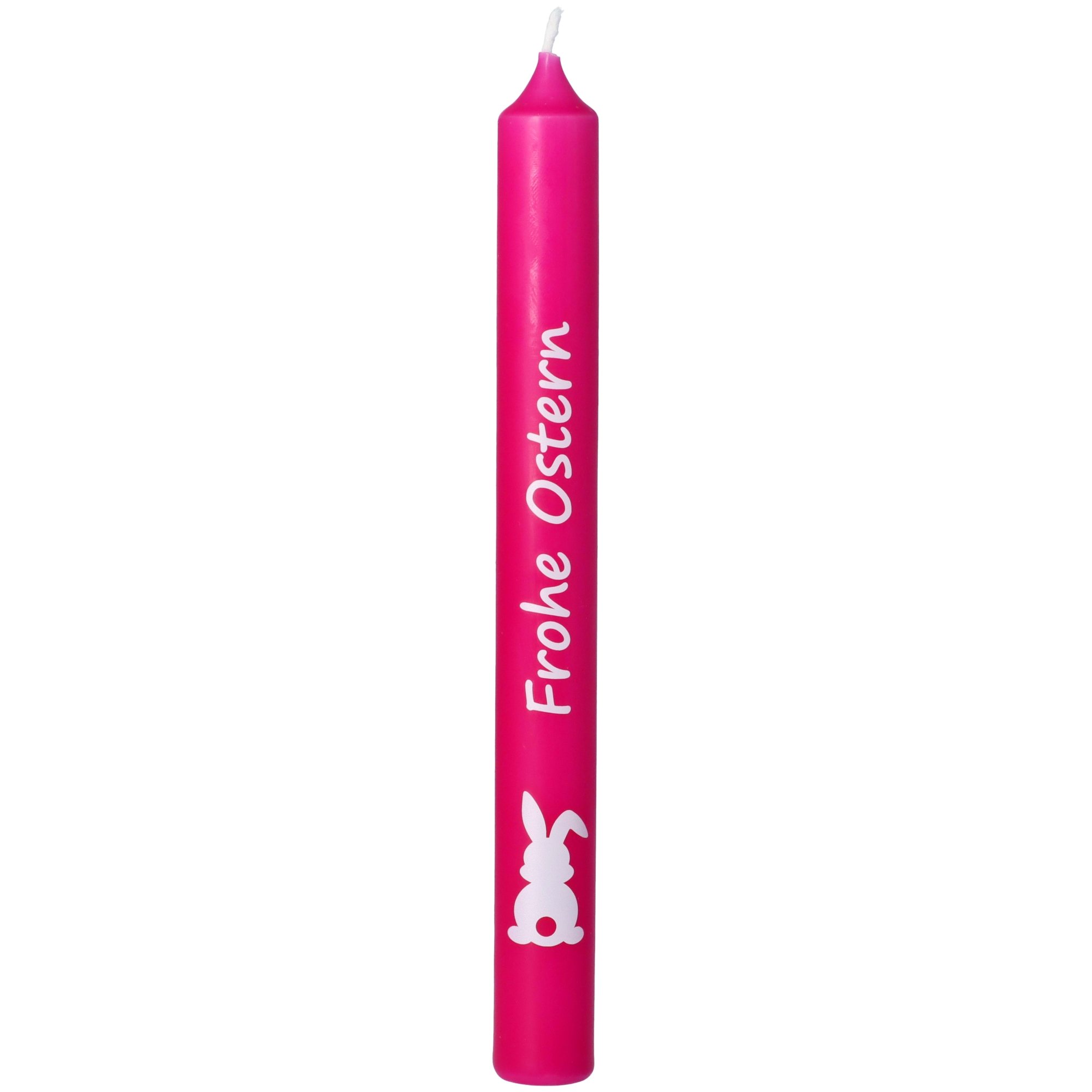 Stabkerzen-Set Pink "Frohe Ostern"
