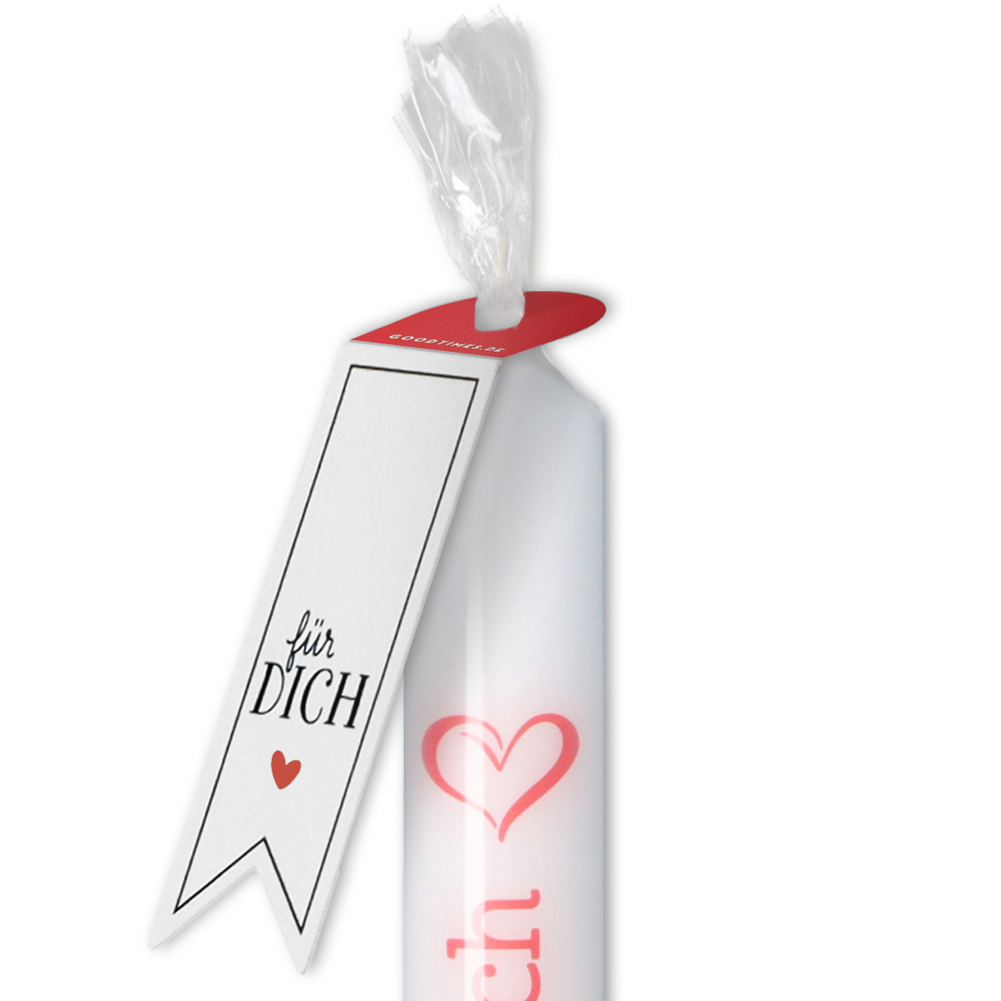 Stabkerze "Herzensmensch" Stabkerze "Herzensmensch"