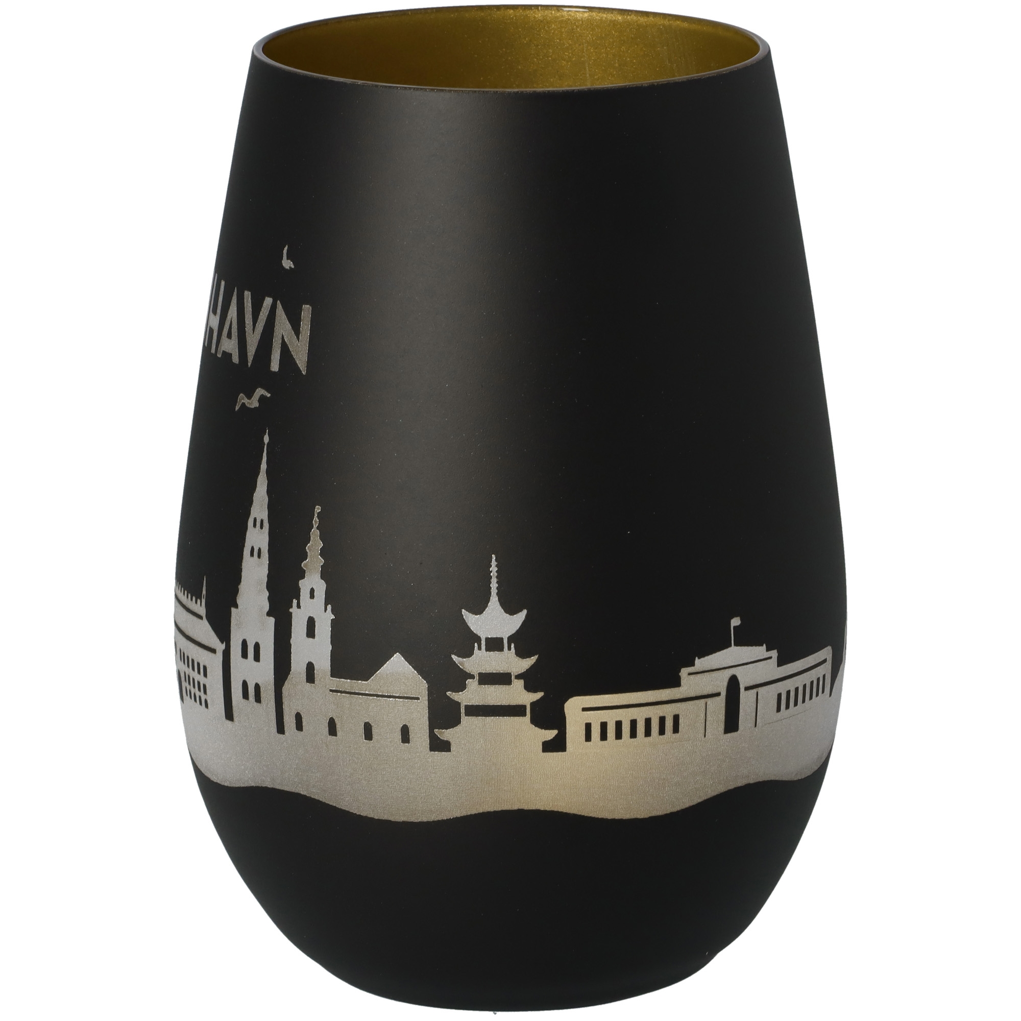 Windlicht Skyline Kopenhagen Töpferei, Krug, Vase