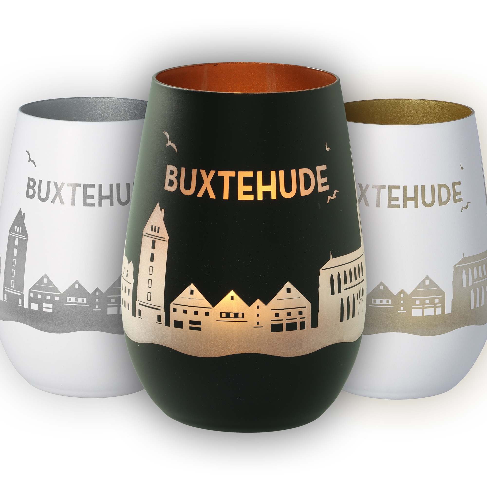 Windlicht Skyline Buxtehude