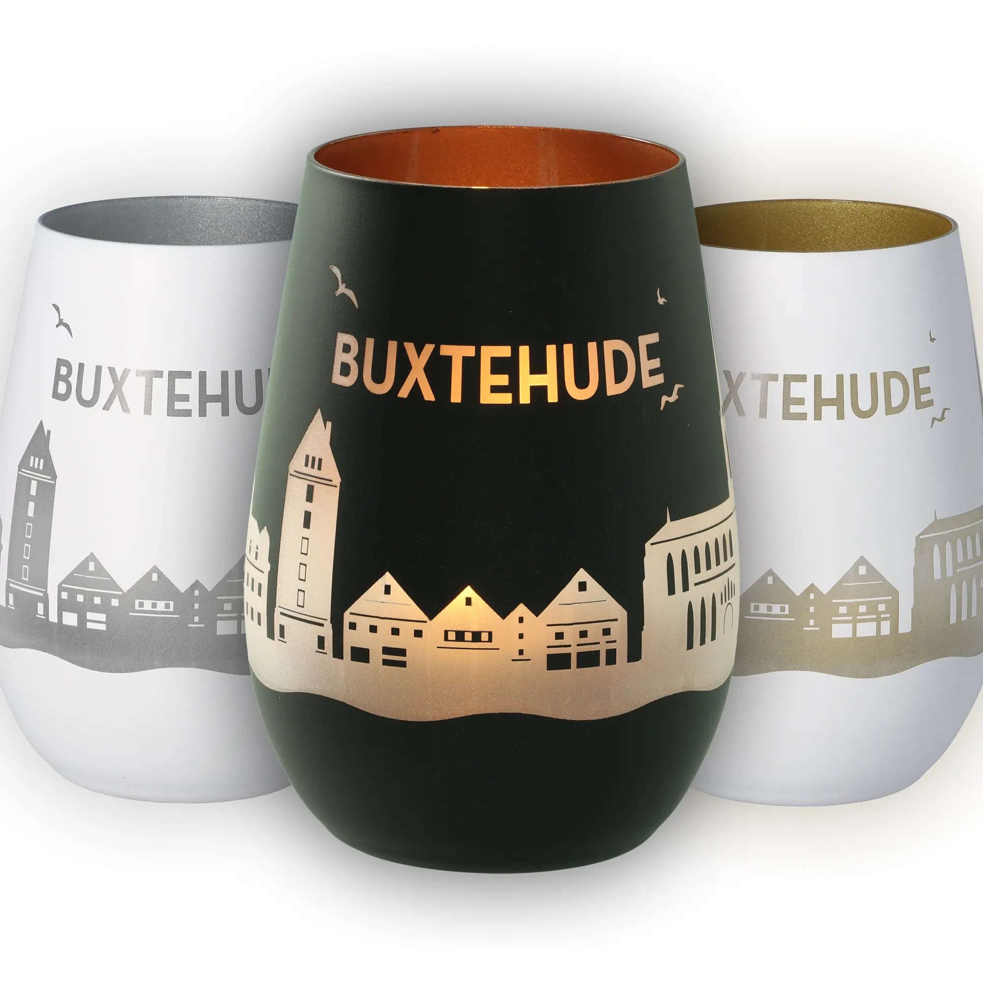 Windlicht Skyline Buxtehude